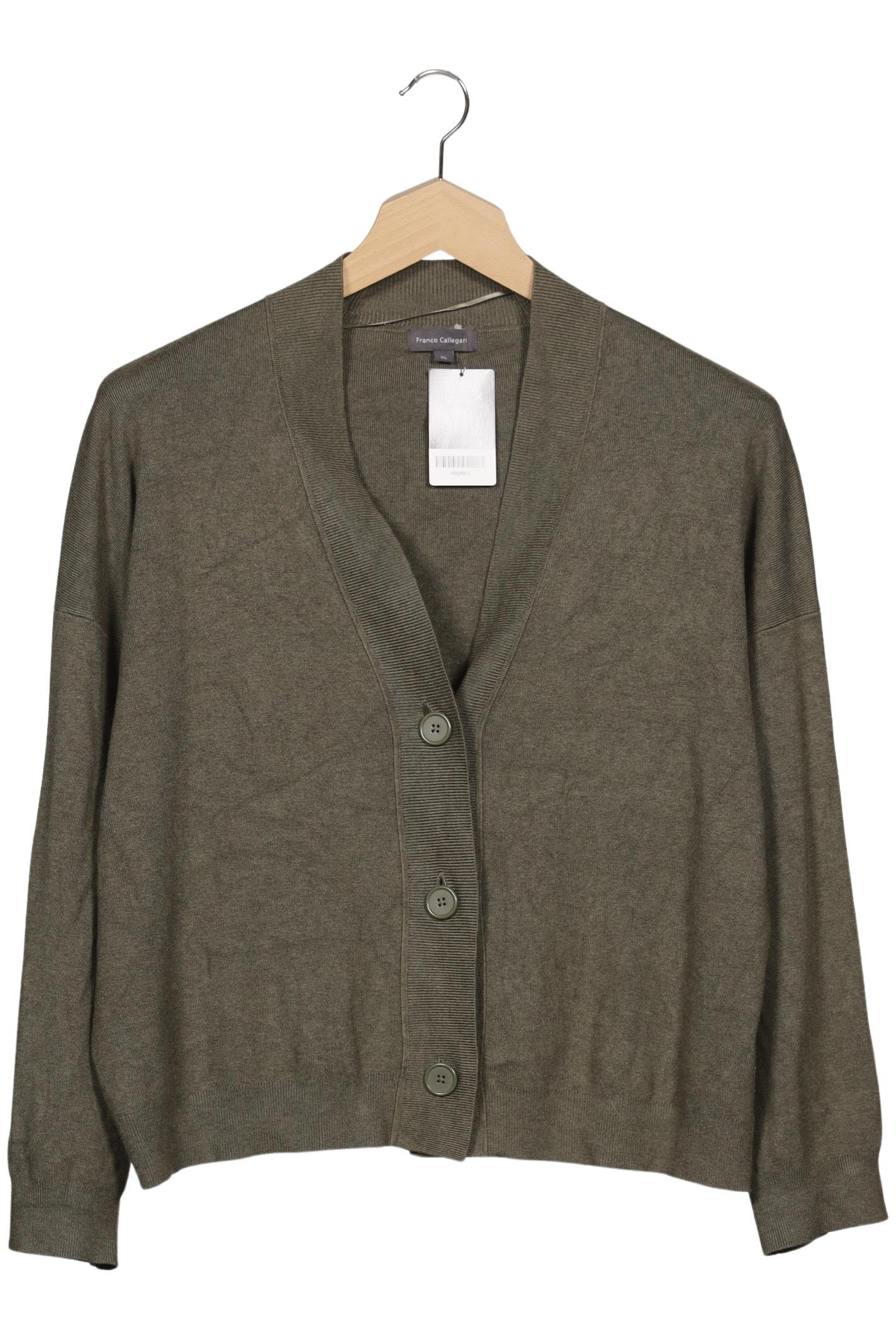 

Franco Callegari Damen Strickjacke, grün, Gr. 44