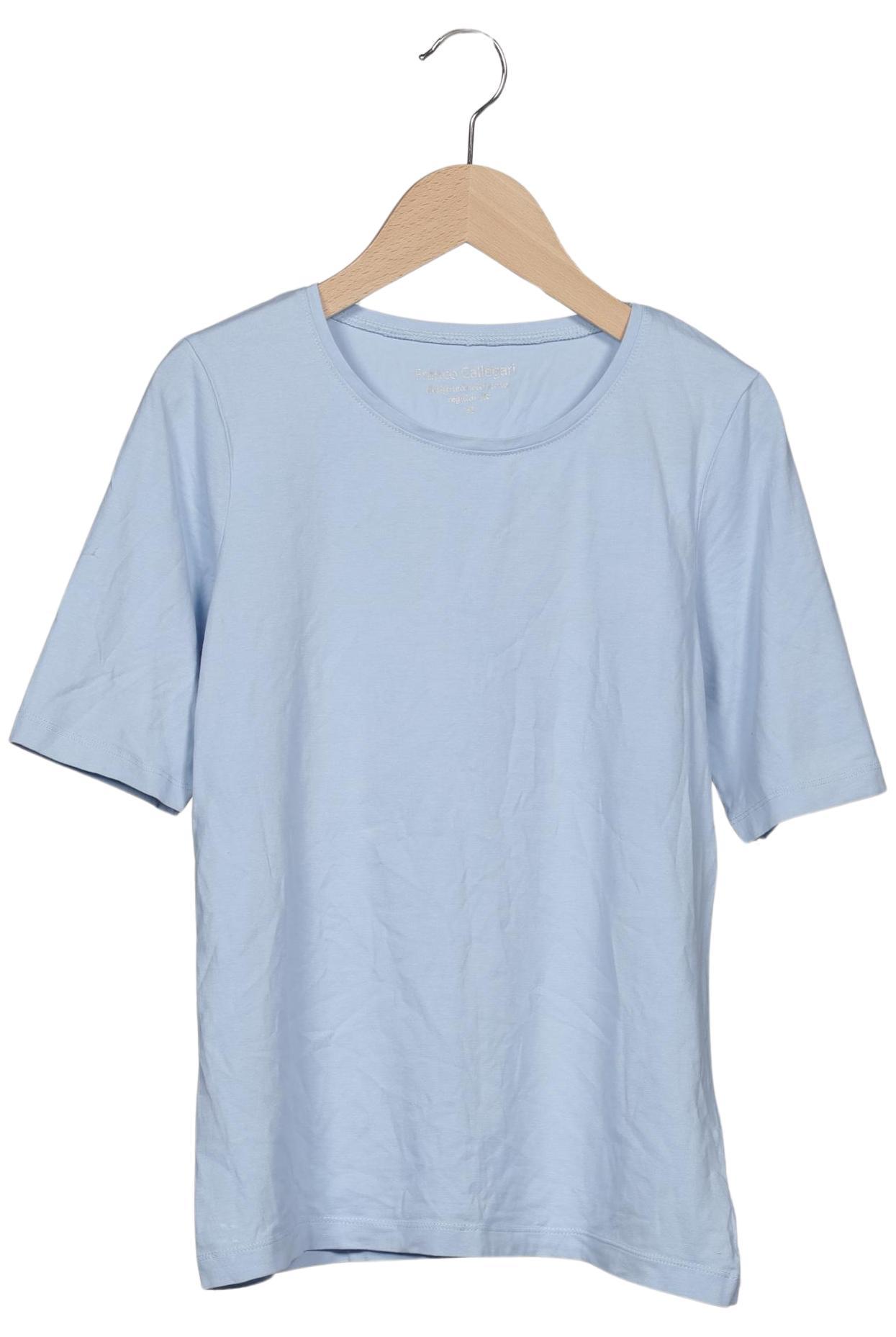 

Franco Callegari Damen T-Shirt, hellblau, Gr. 38