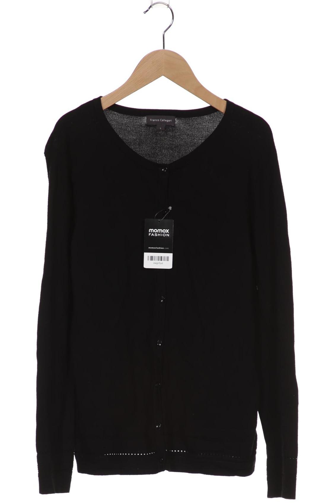 

Franco Callegari Damen Strickjacke, schwarz, Gr. 42