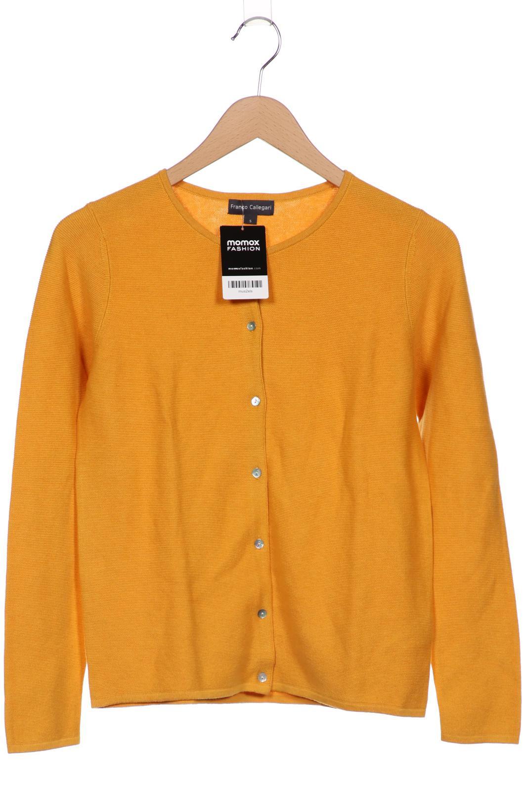 

Franco Callegari Damen Strickjacke, gelb