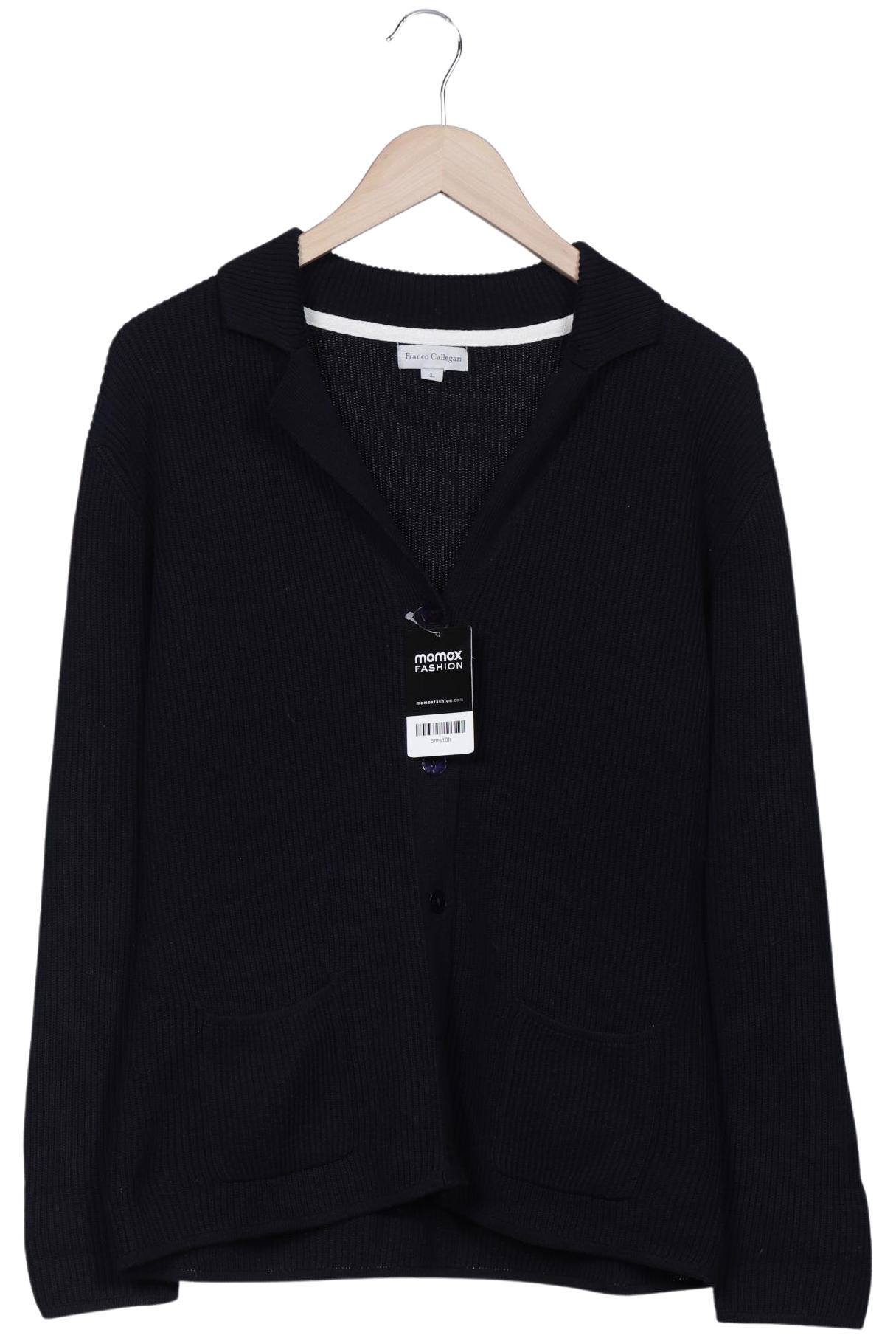 

Franco Callegari Damen Strickjacke, marineblau, Gr. 42