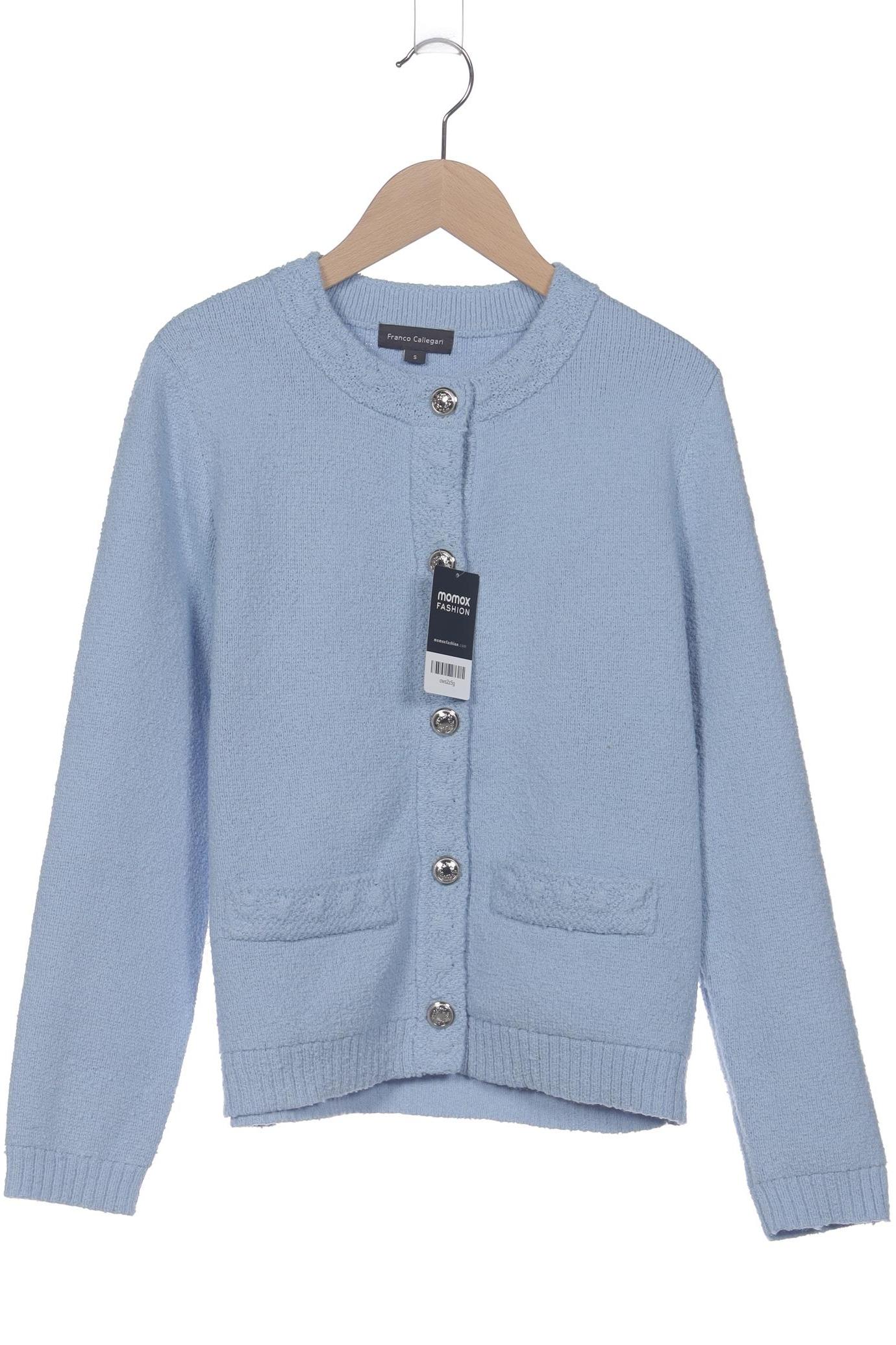 

Franco Callegari Damen Strickjacke, hellblau, Gr. 36