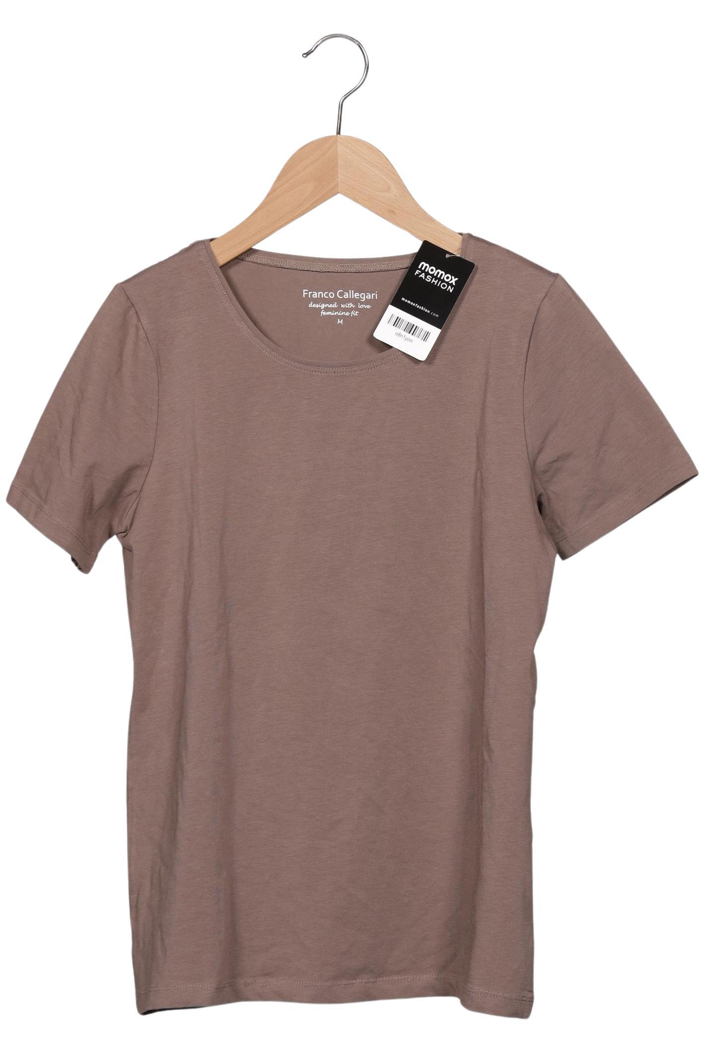 

Franco Callegari Damen T-Shirt, braun, Gr. 38