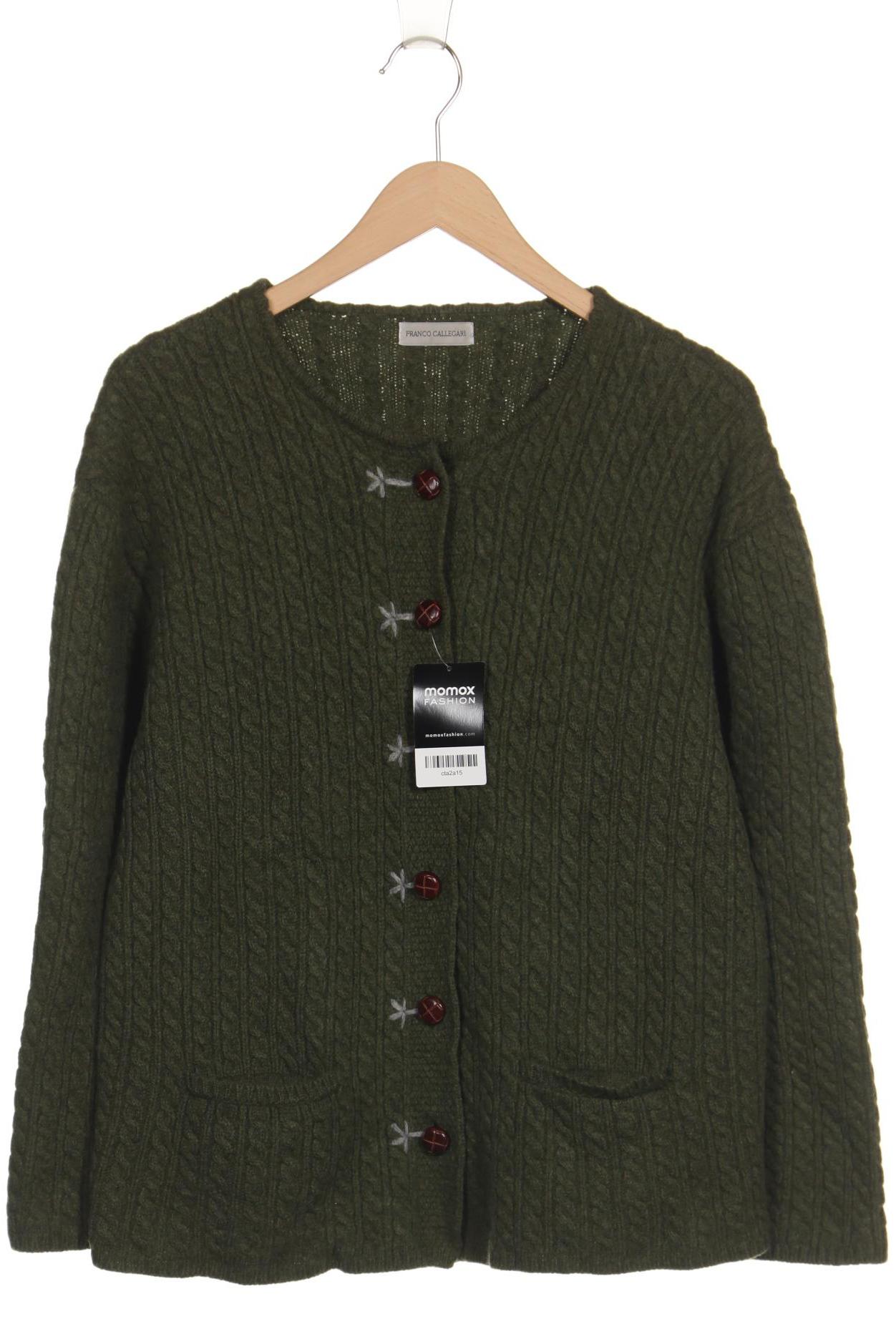 

Franco Callegari Damen Strickjacke, grün, Gr. 44