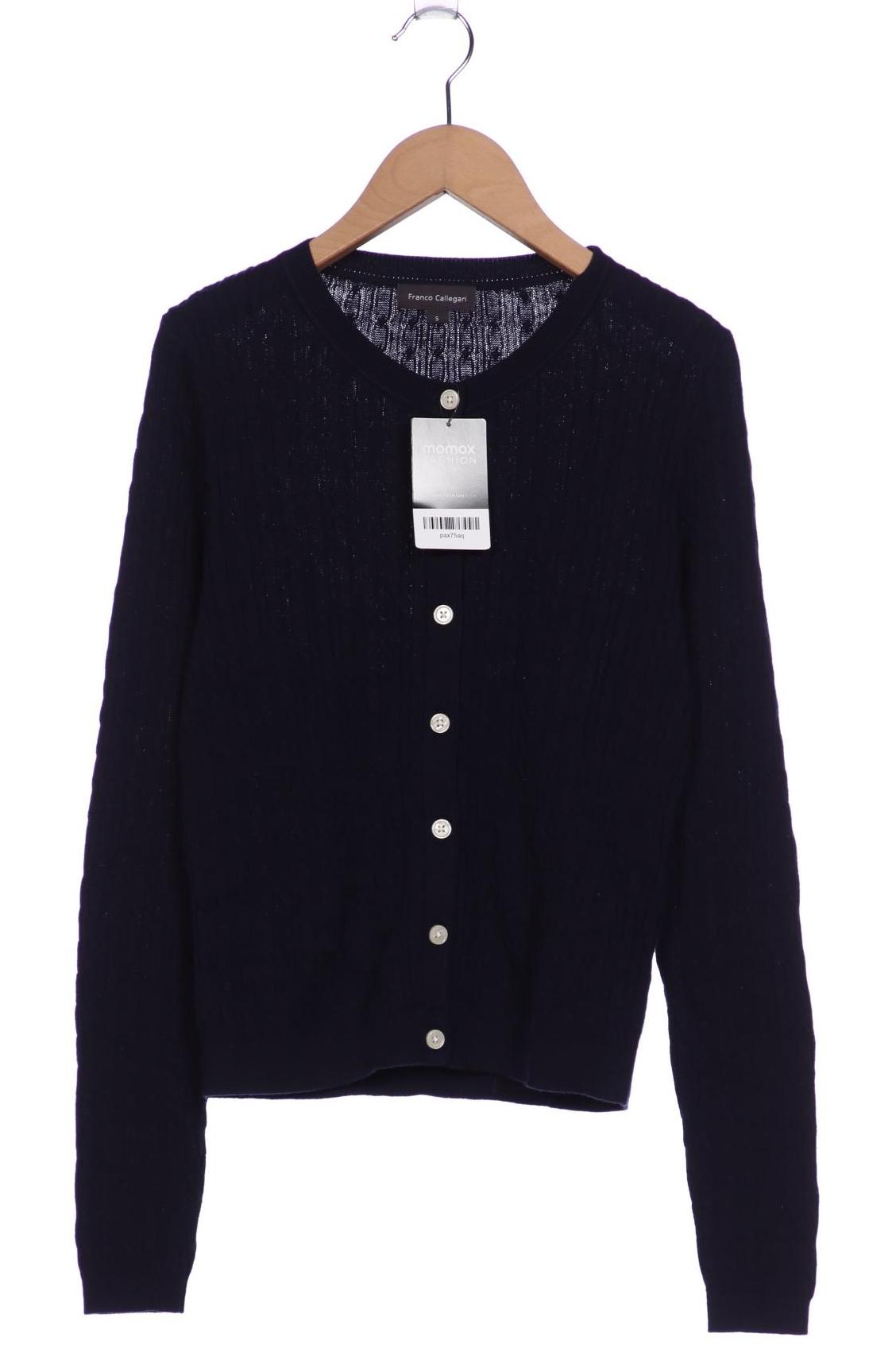 

Franco Callegari Damen Strickjacke, marineblau, Gr. 36