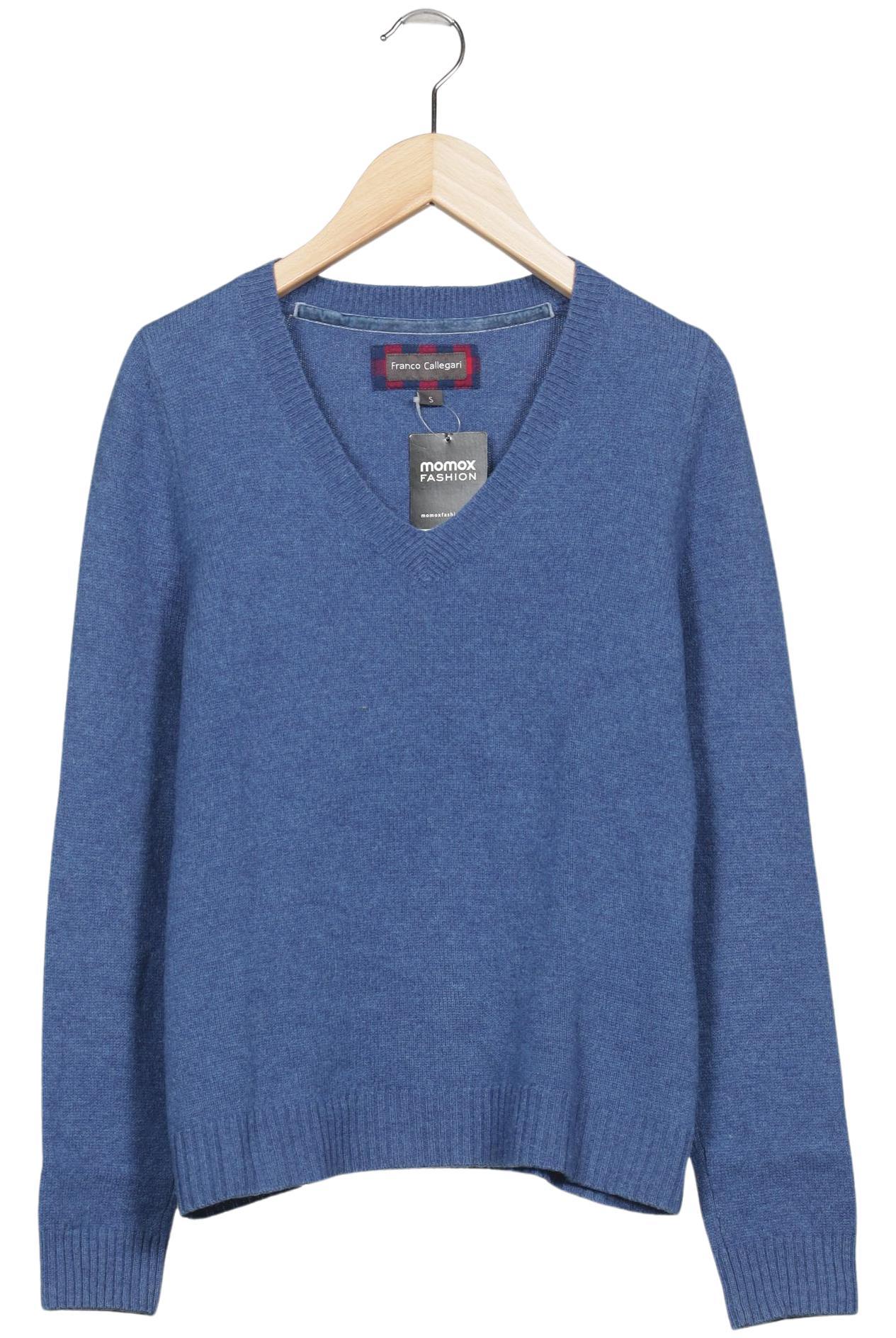 

Franco Callegari Damen Pullover, blau, Gr. 36