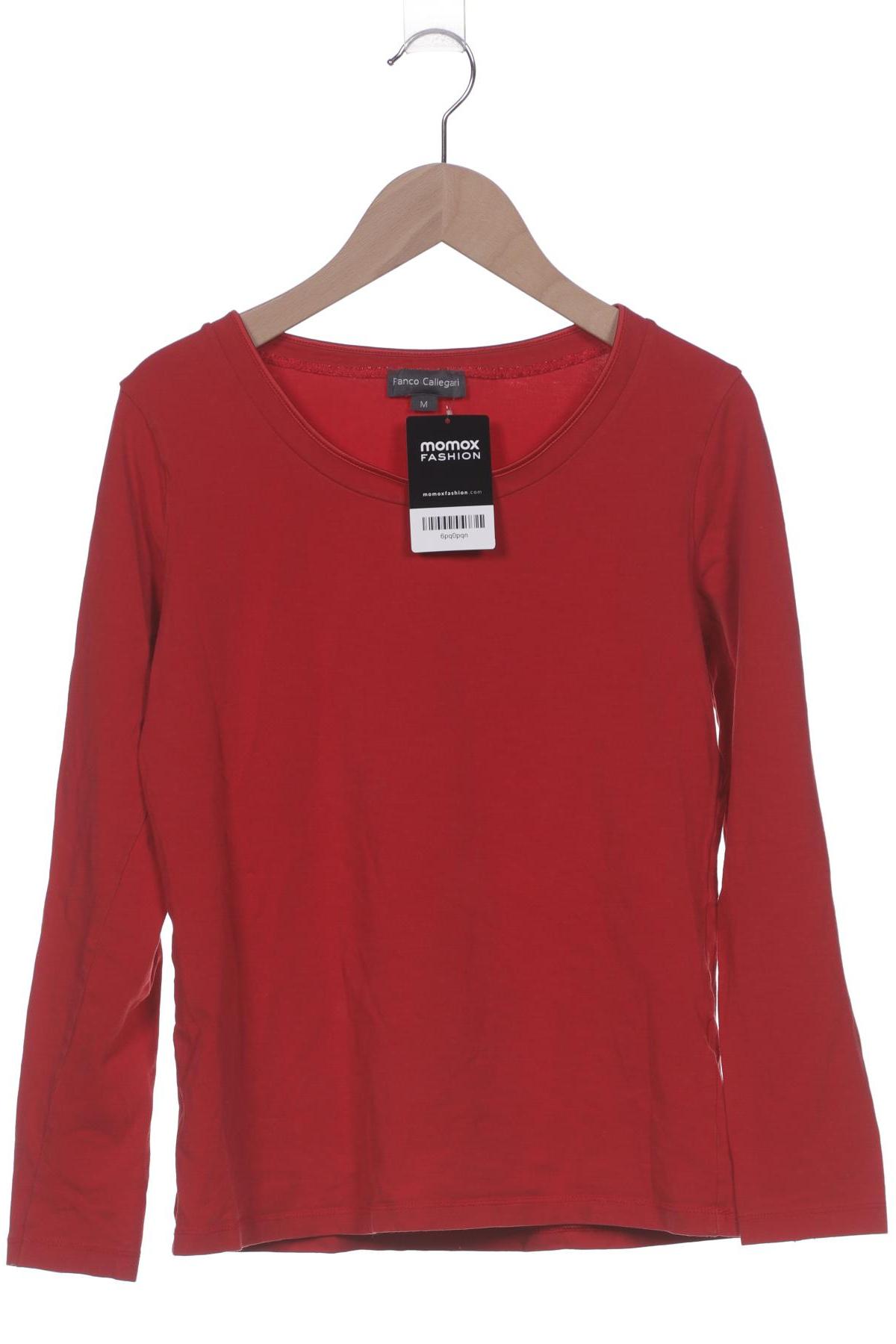 

Franco Callegari Damen Langarmshirt, rot, Gr. 38