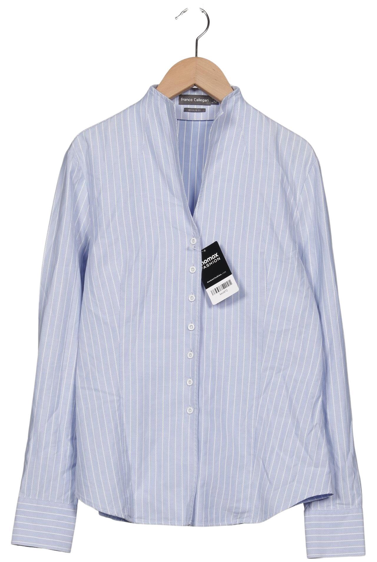 

Franco Callegari Damen Bluse, blau, Gr. 38