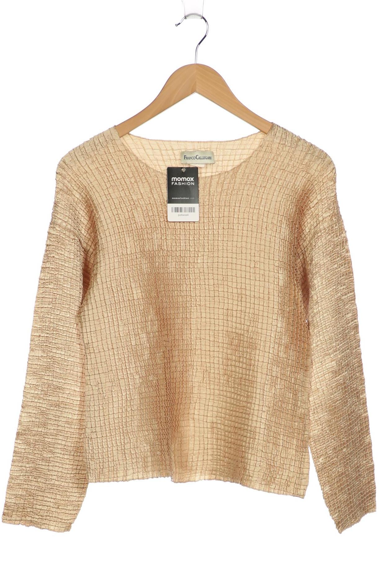 

Franco Callegari Damen Langarmshirt, beige, Gr. 44