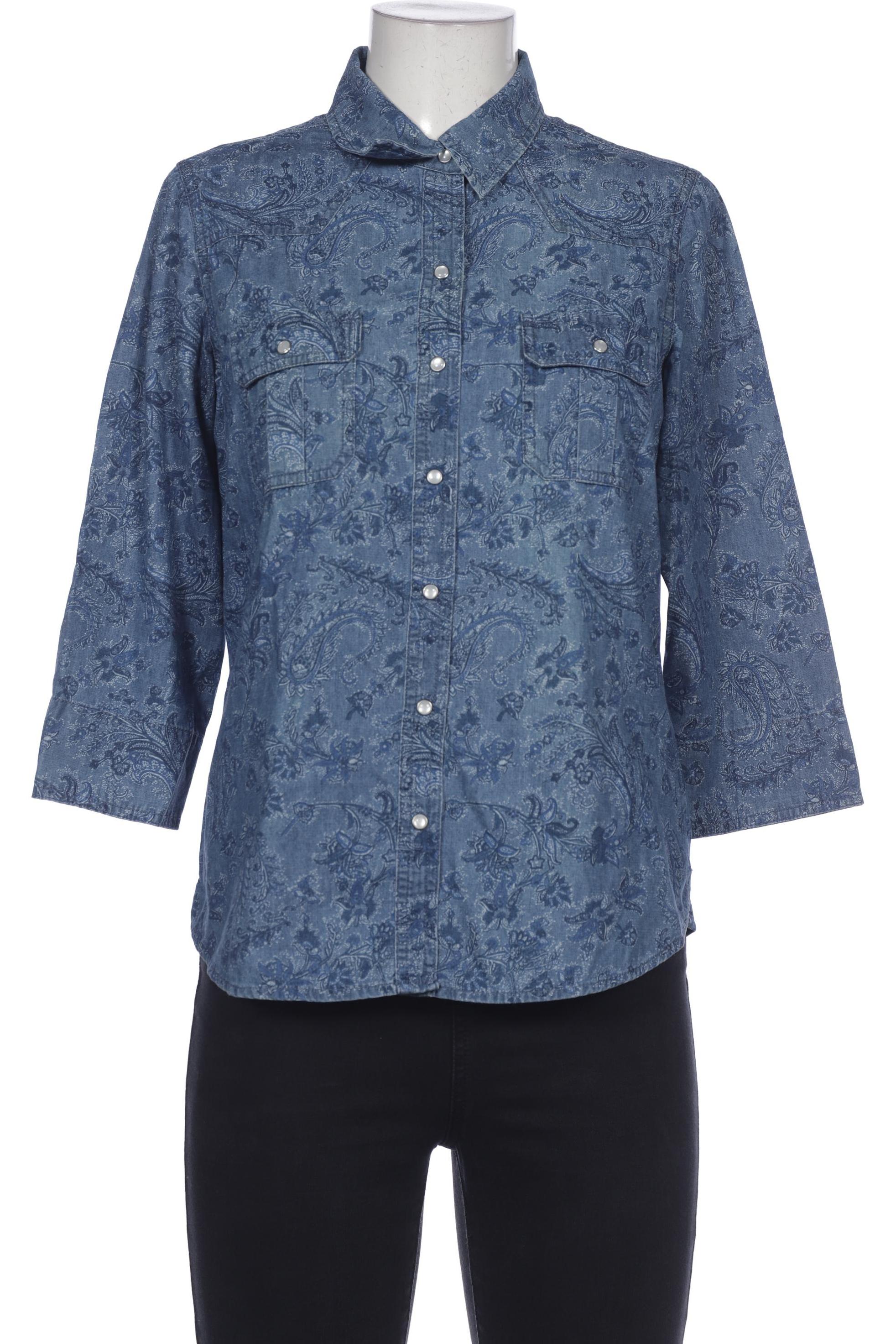 

Franco Callegari Damen Bluse, blau