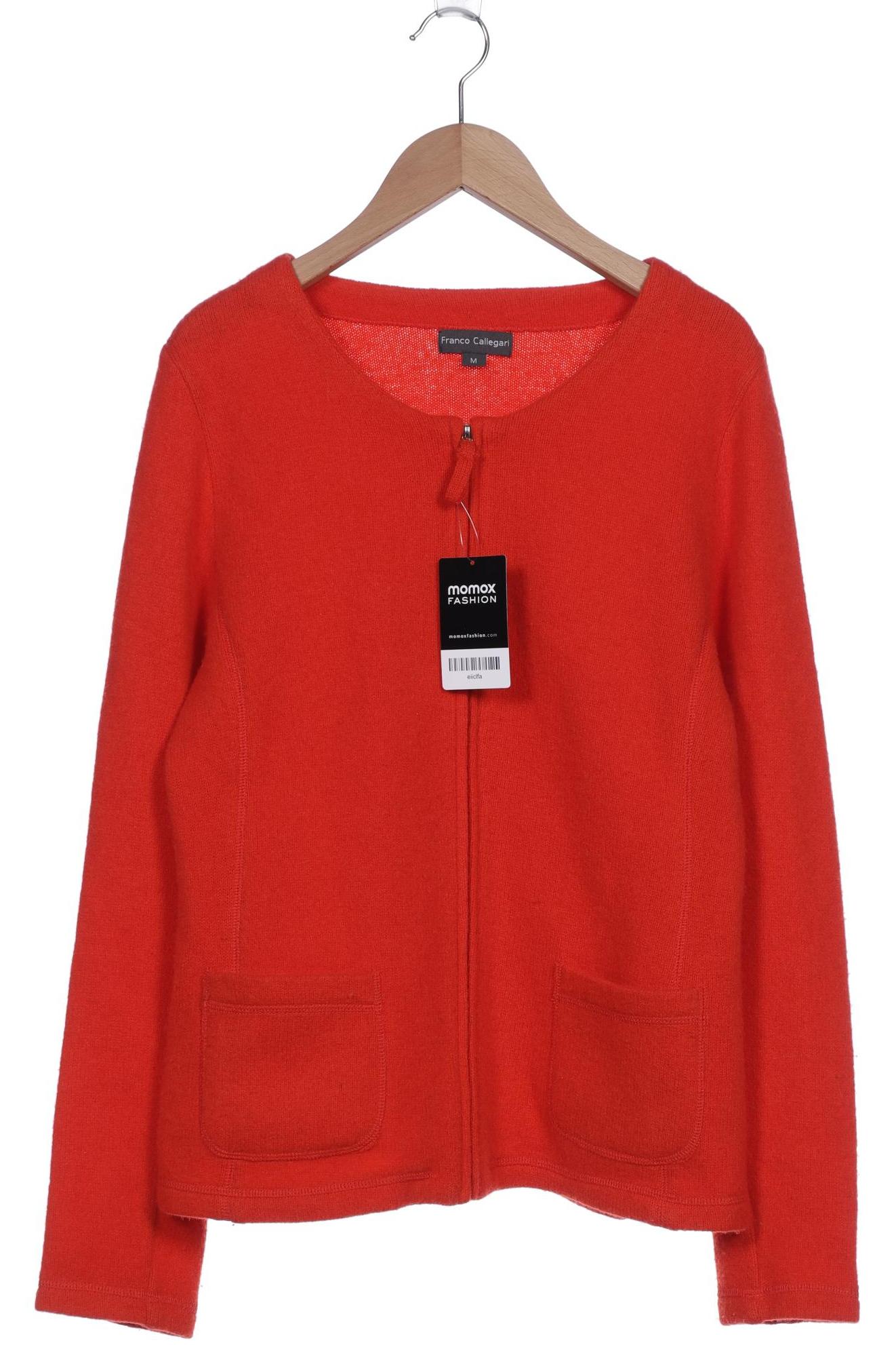 

Franco Callegari Damen Strickjacke, rot, Gr. 38