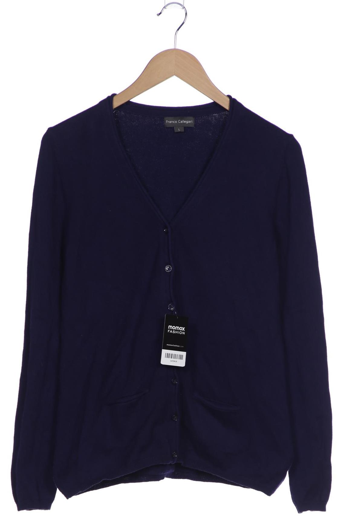 

Franco Callegari Damen Strickjacke, marineblau, Gr. 42