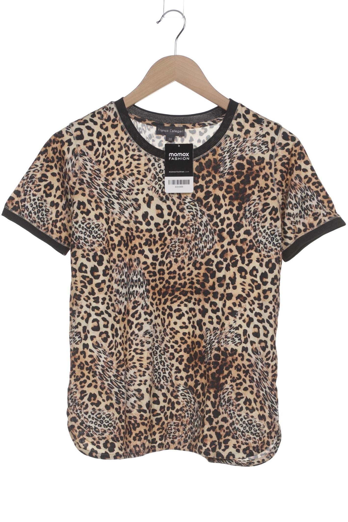 

Franco Callegari Damen T-Shirt, braun, Gr. 38