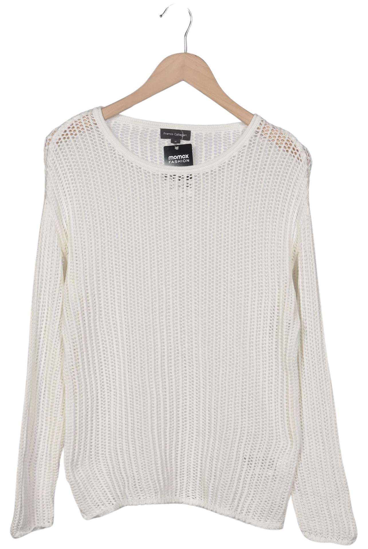 

Franco Callegari Damen Pullover, weiß, Gr. 38