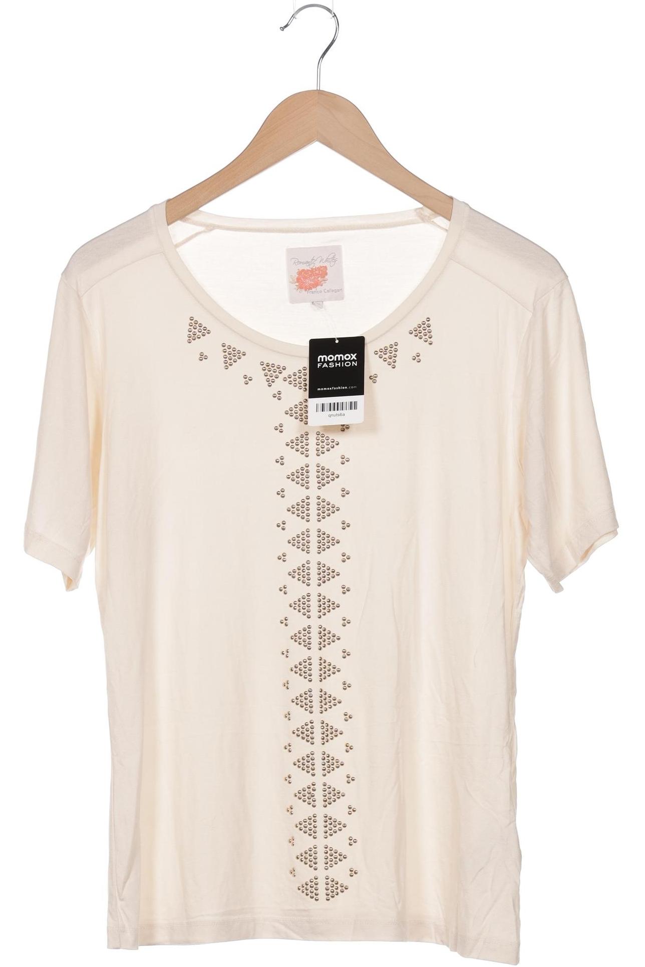 

Franco Callegari Damen T-Shirt, cremeweiß, Gr. 40