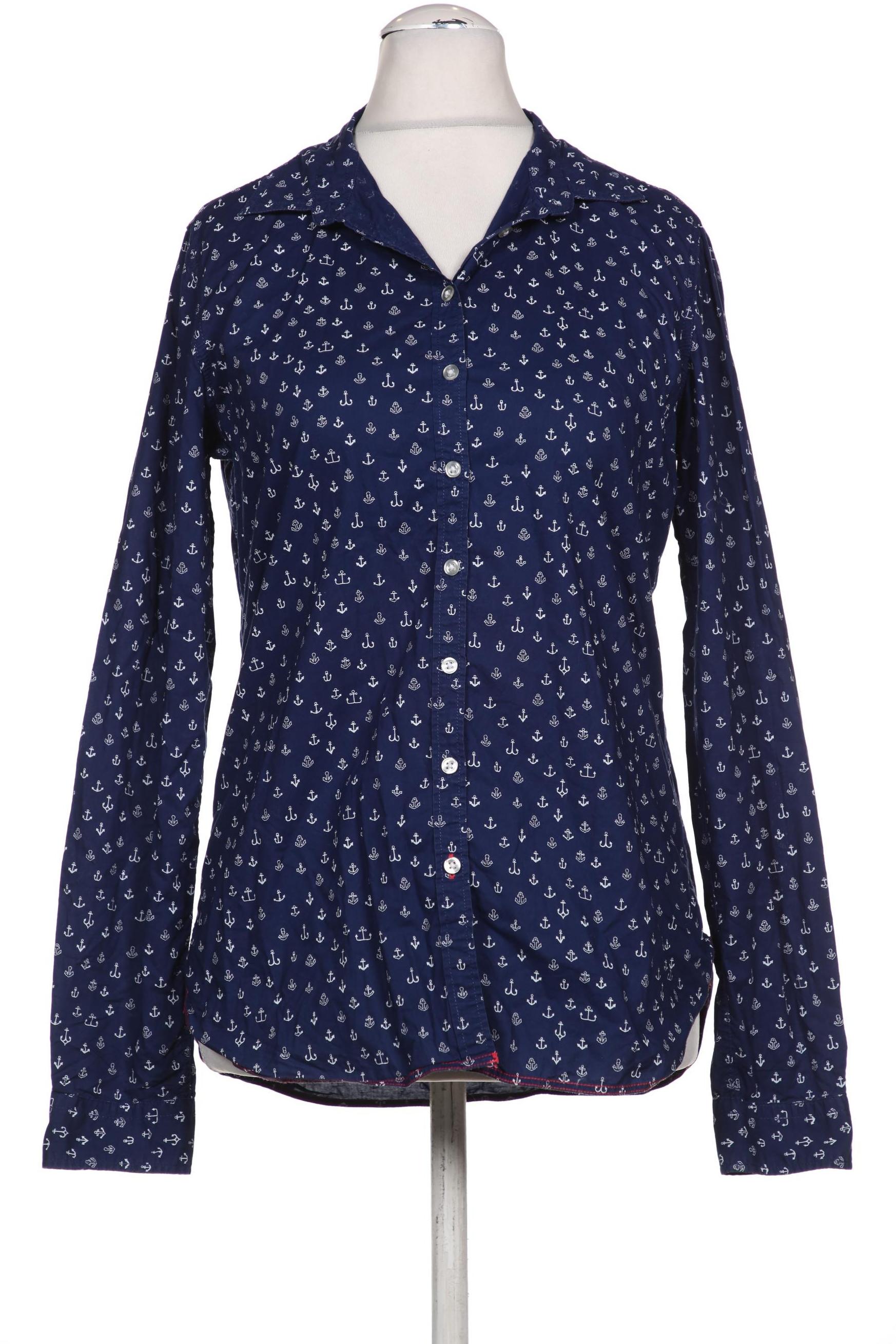 

Franco Callegari Damen Bluse, marineblau