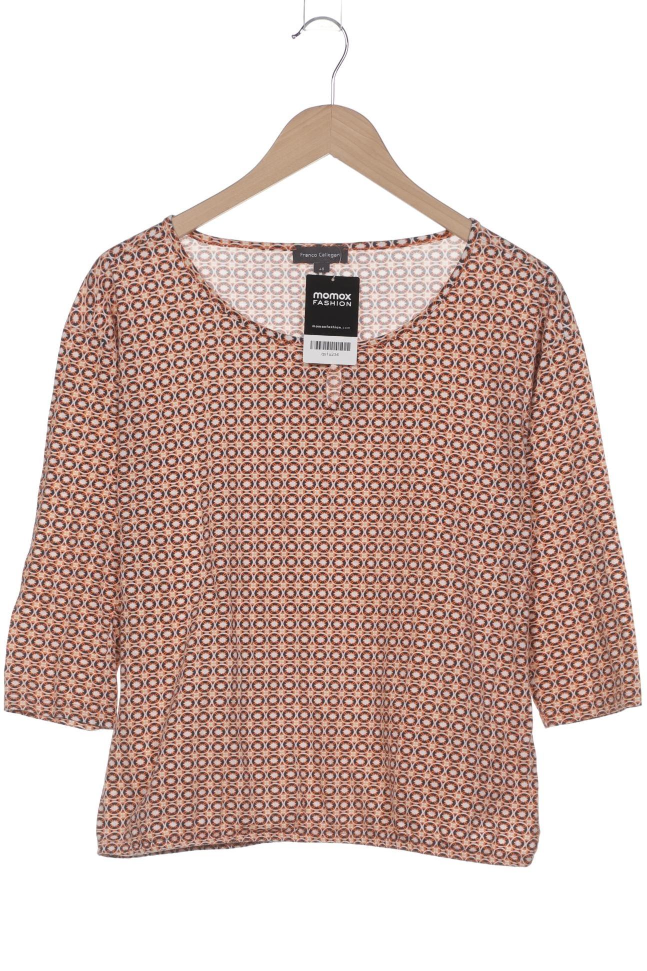 

Franco Callegari Damen Langarmshirt, orange, Gr. 40