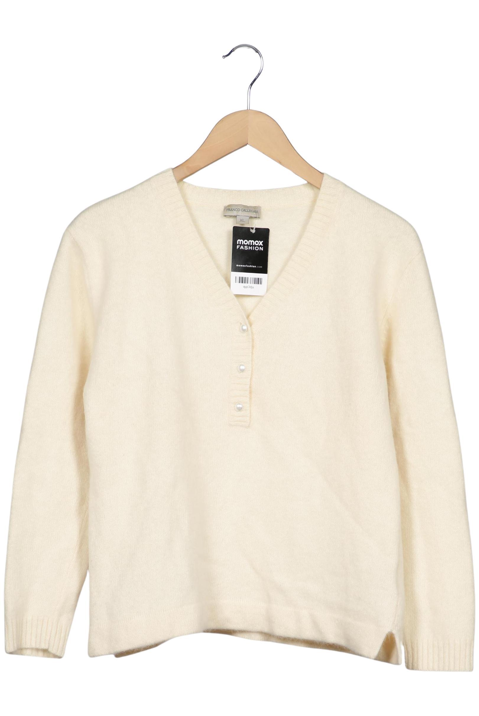 

Franco Callegari Damen Pullover, cremeweiß, Gr. 44