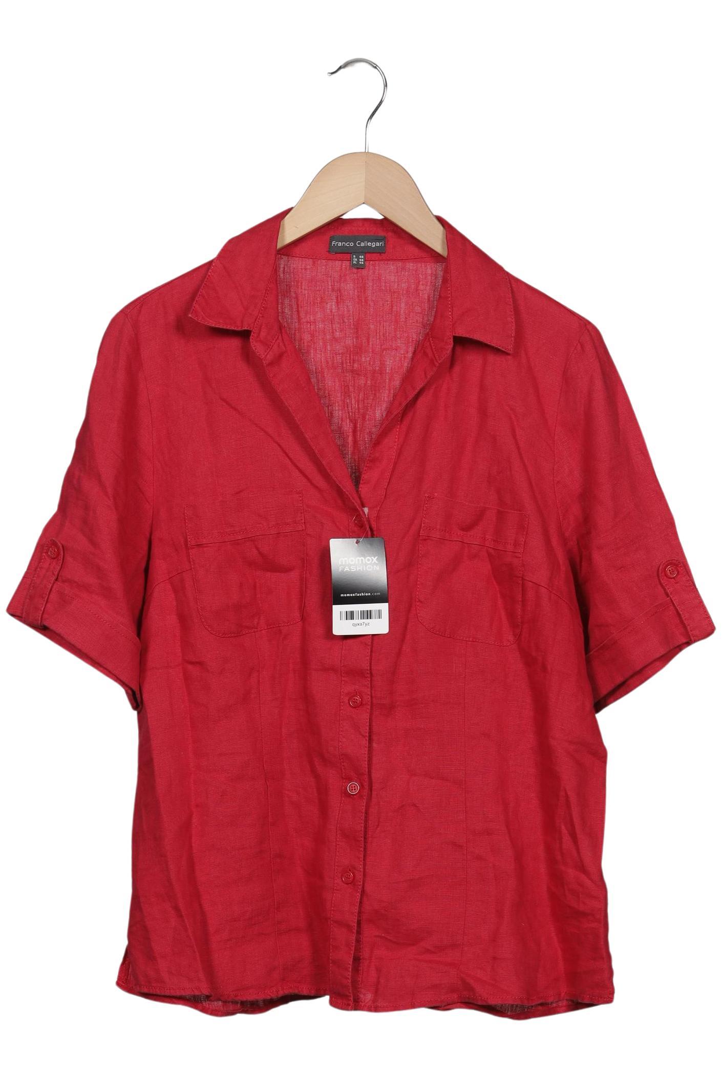 

Franco Callegari Damen Bluse, rot, Gr. 44