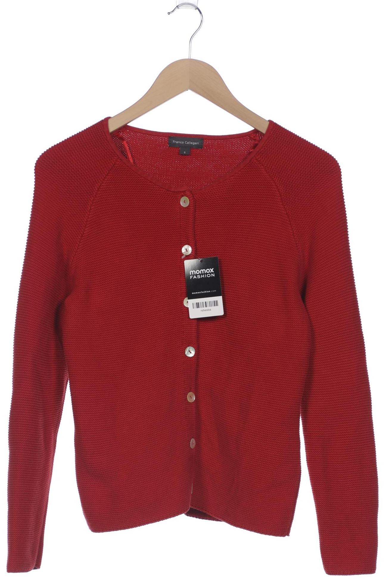 

Franco Callegari Damen Strickjacke, rot, Gr. 36