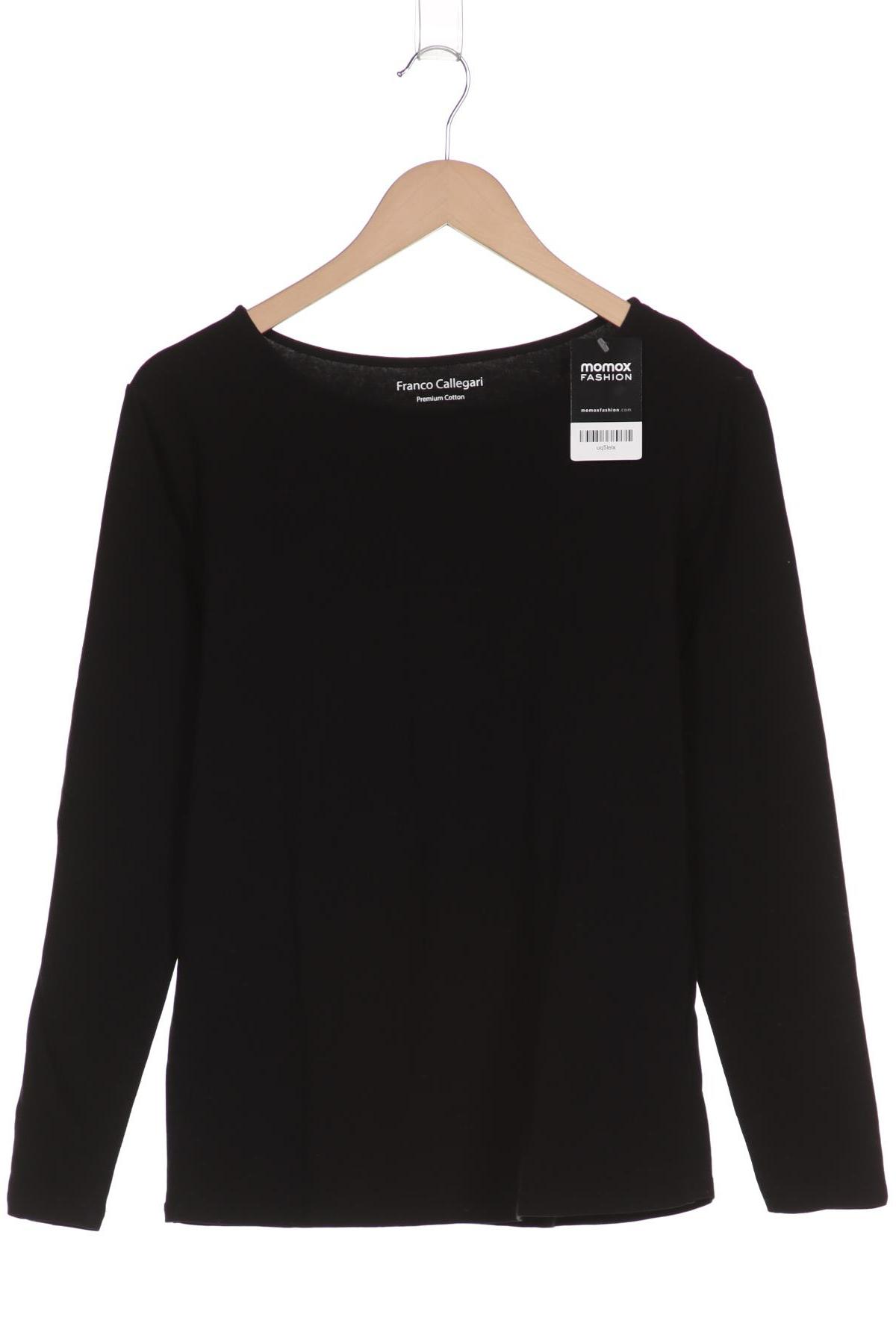 

Franco Callegari Damen Langarmshirt, schwarz, Gr. 44