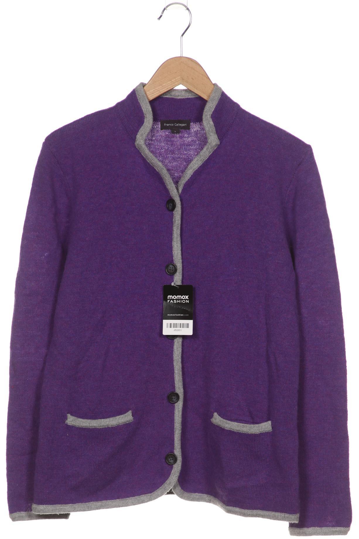 

Franco Callegari Damen Strickjacke, flieder, Gr. 42