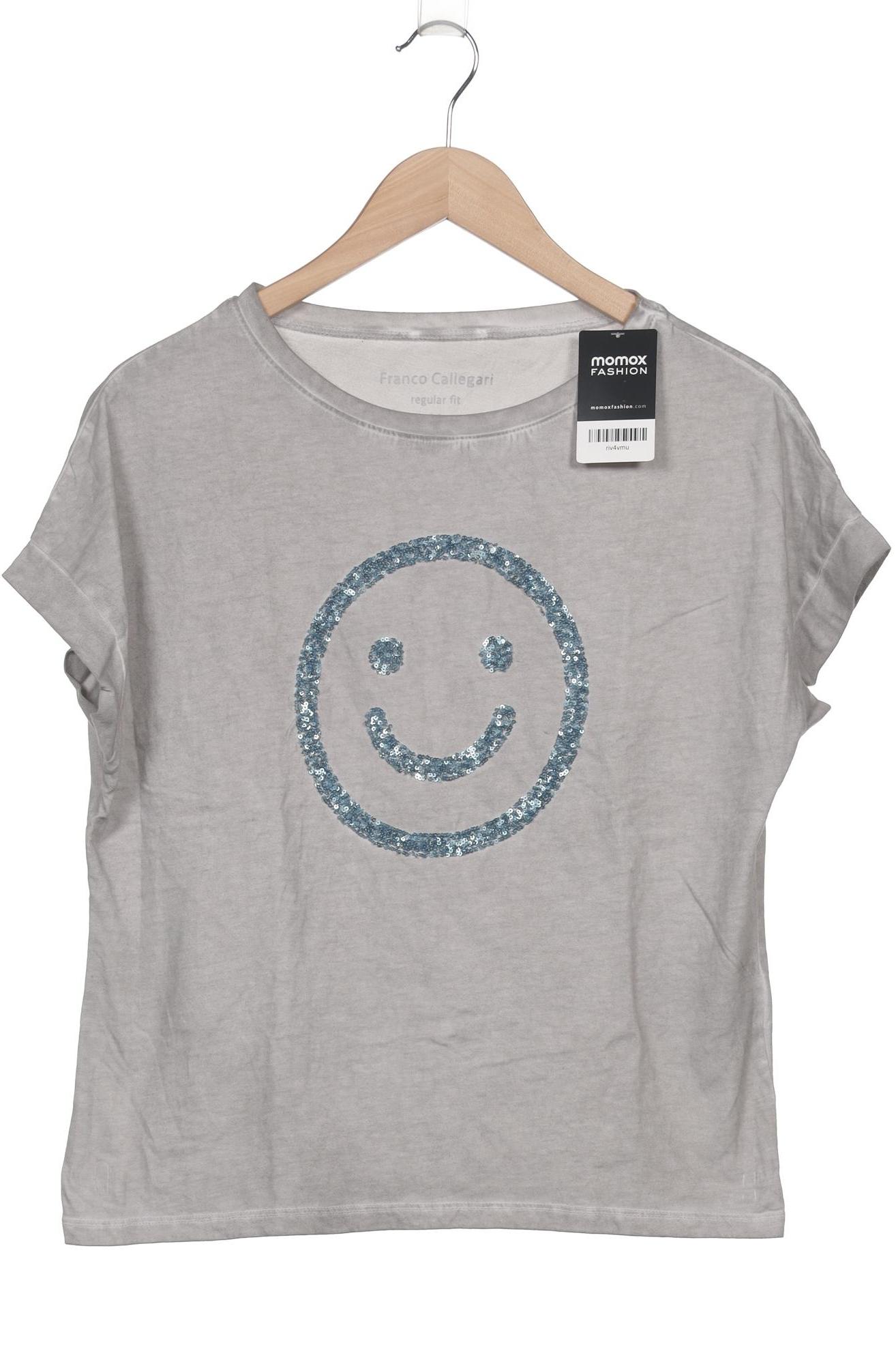 

Franco Callegari Damen T-Shirt, grau, Gr. 36