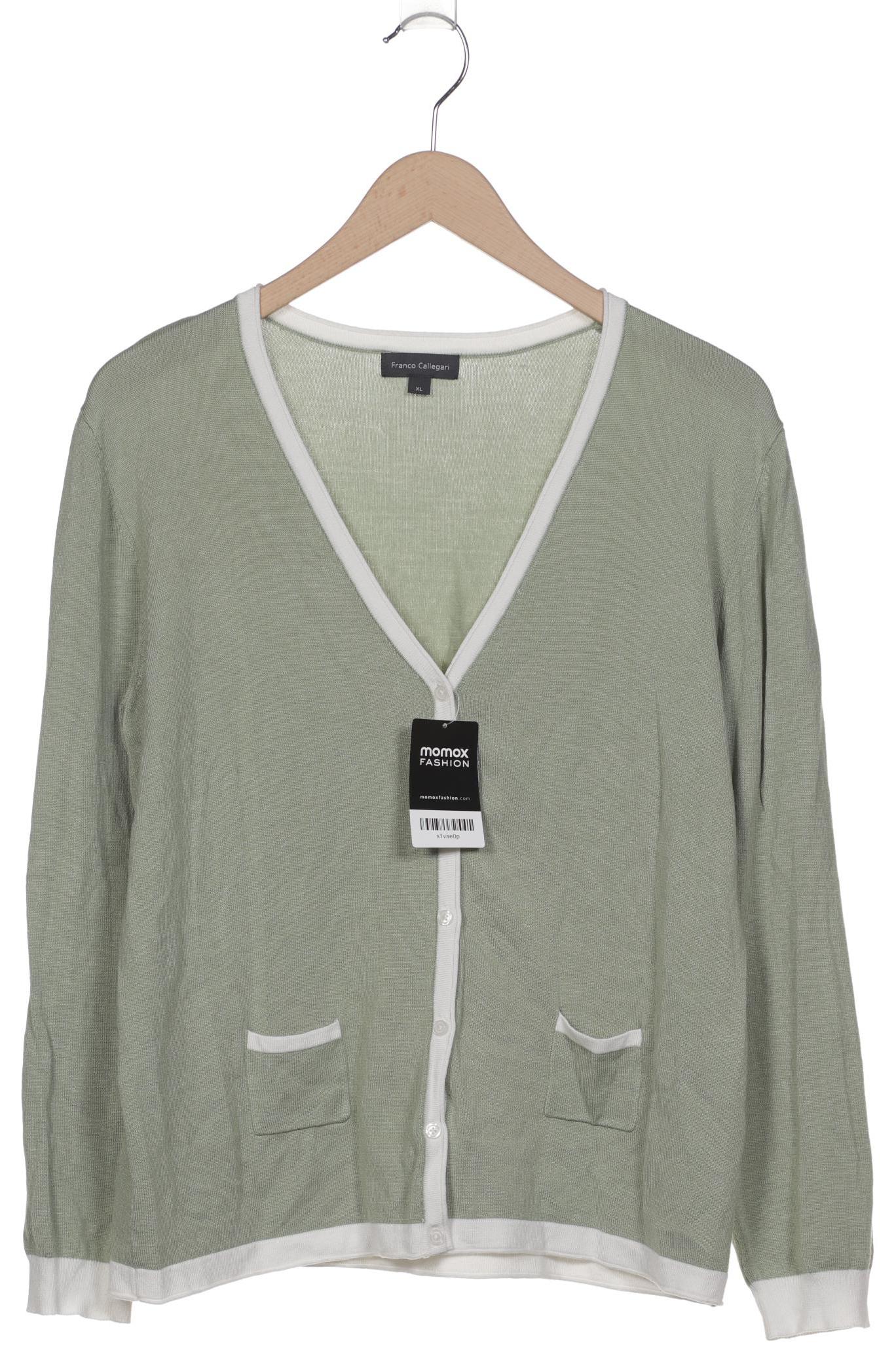 

Franco Callegari Damen Strickjacke, grün, Gr. 44