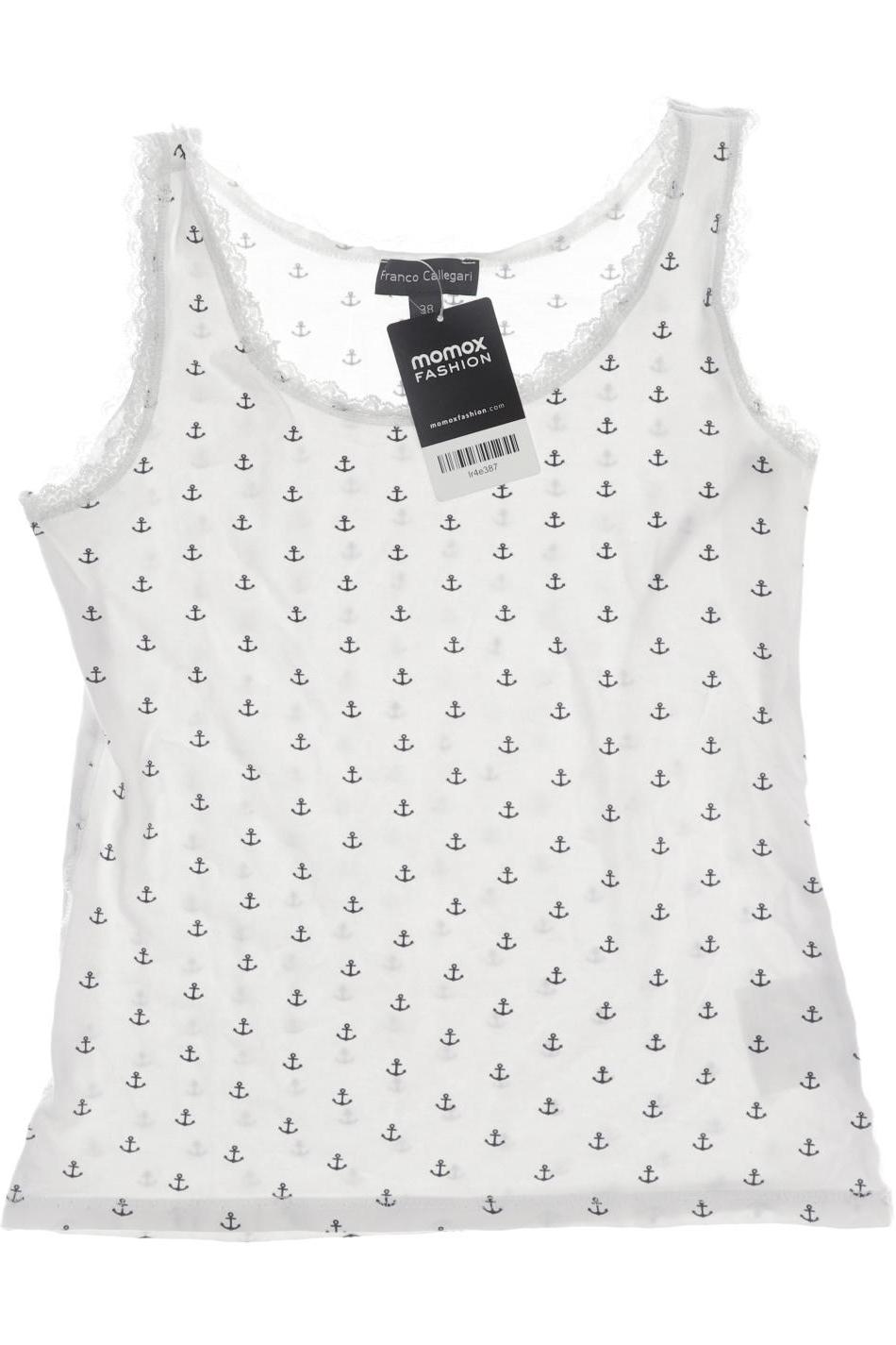 

Franco Callegari Damen Top, weiß