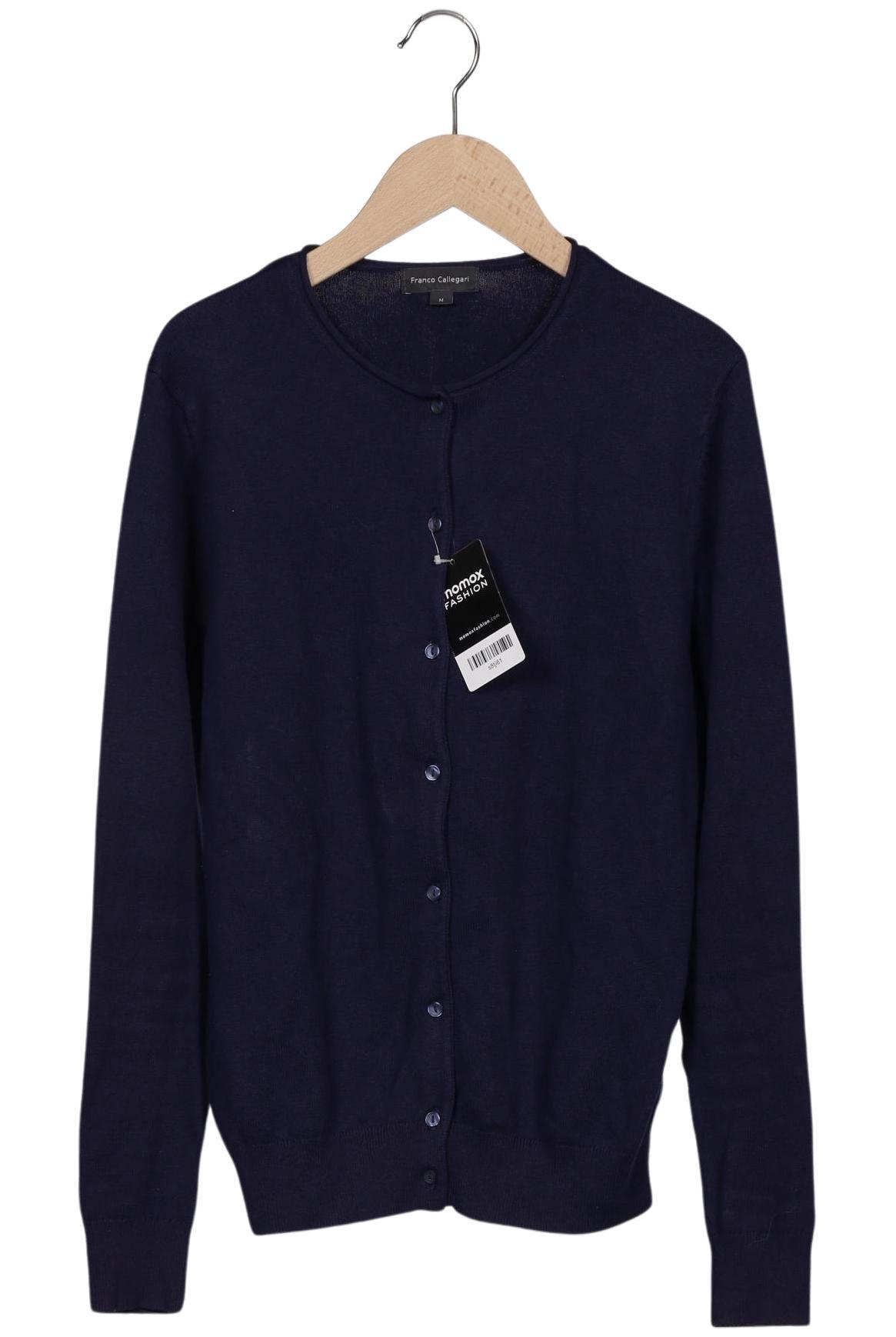 

Franco Callegari Damen Strickjacke, marineblau, Gr. 38