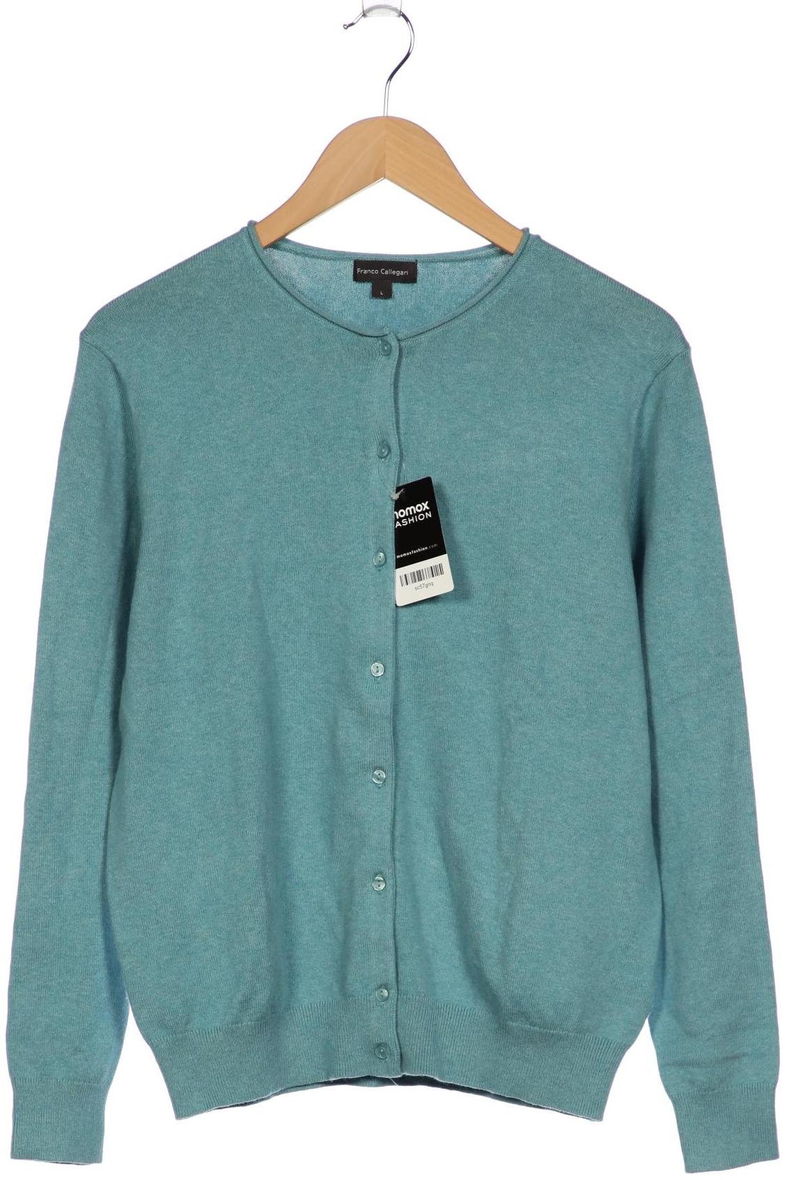 

Franco Callegari Damen Strickjacke, hellblau, Gr. 42