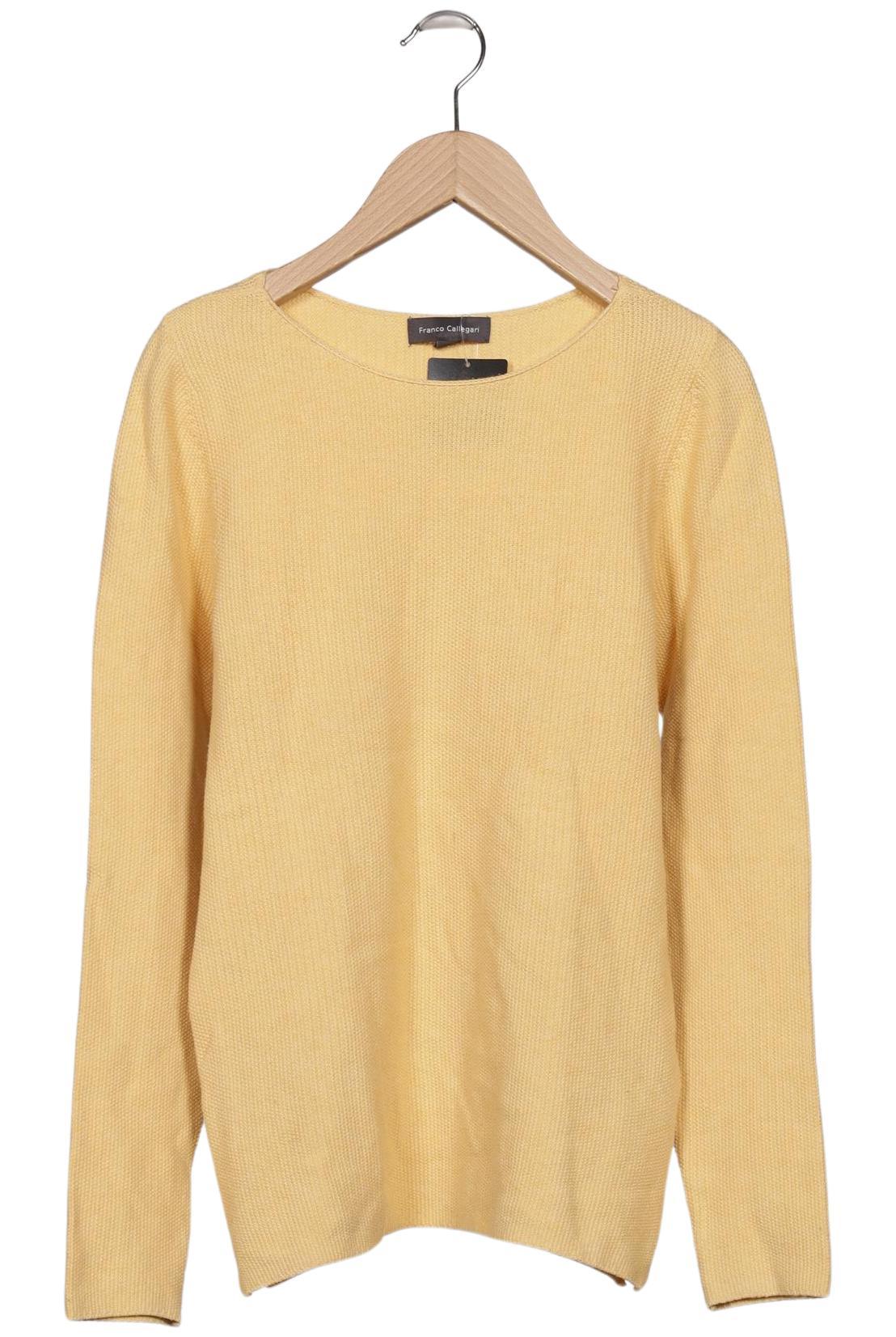 

Franco Callegari Damen Pullover, gelb, Gr. 36