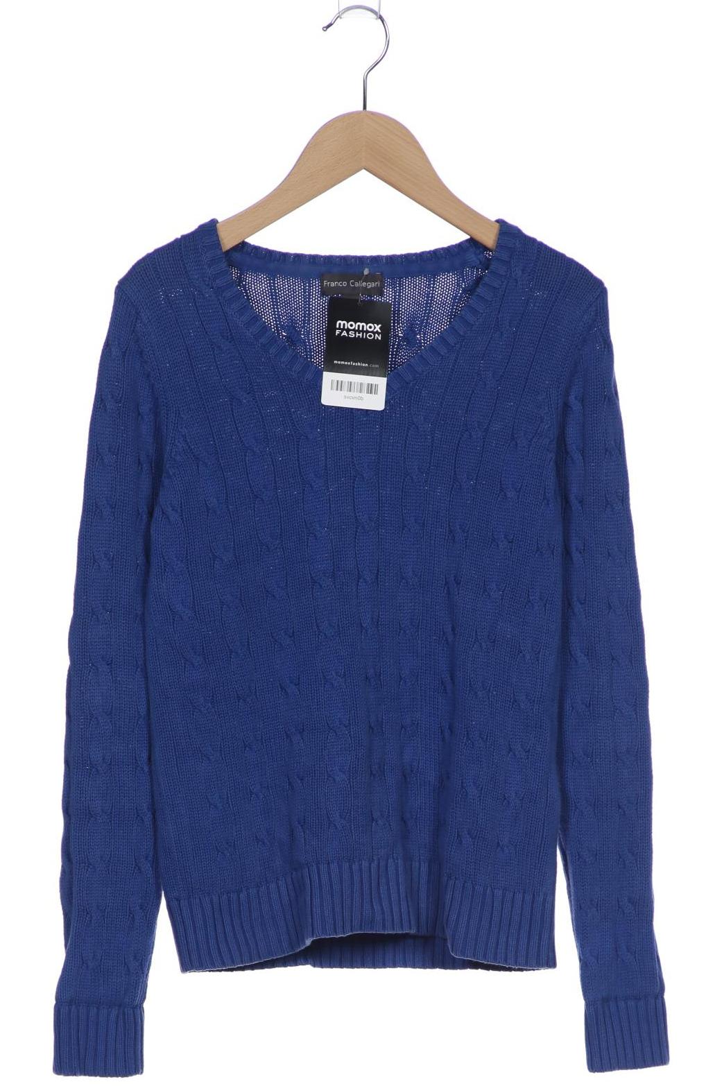 

Franco Callegari Damen Pullover, blau, Gr. 36