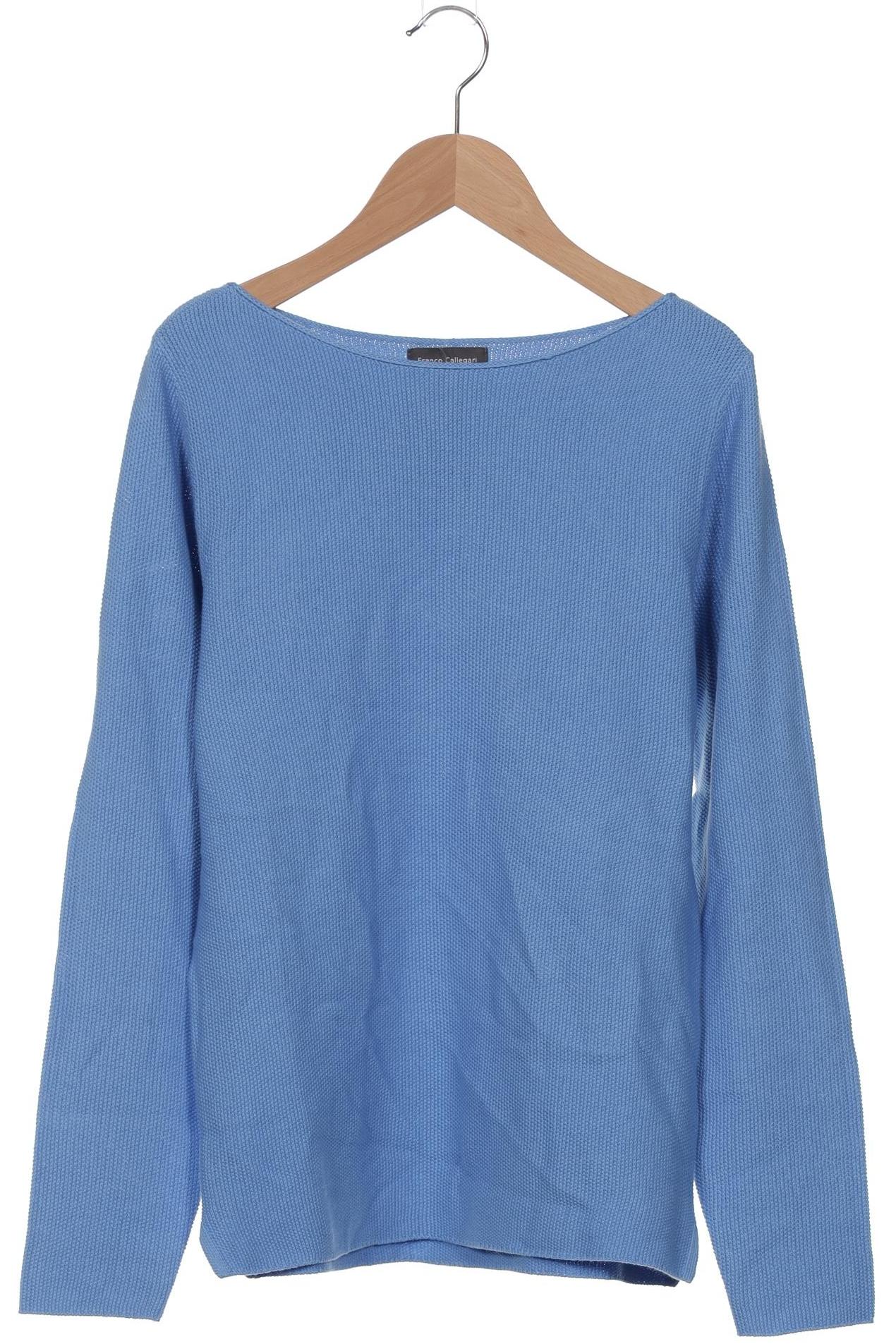 

Franco Callegari Damen Pullover, blau, Gr. 36