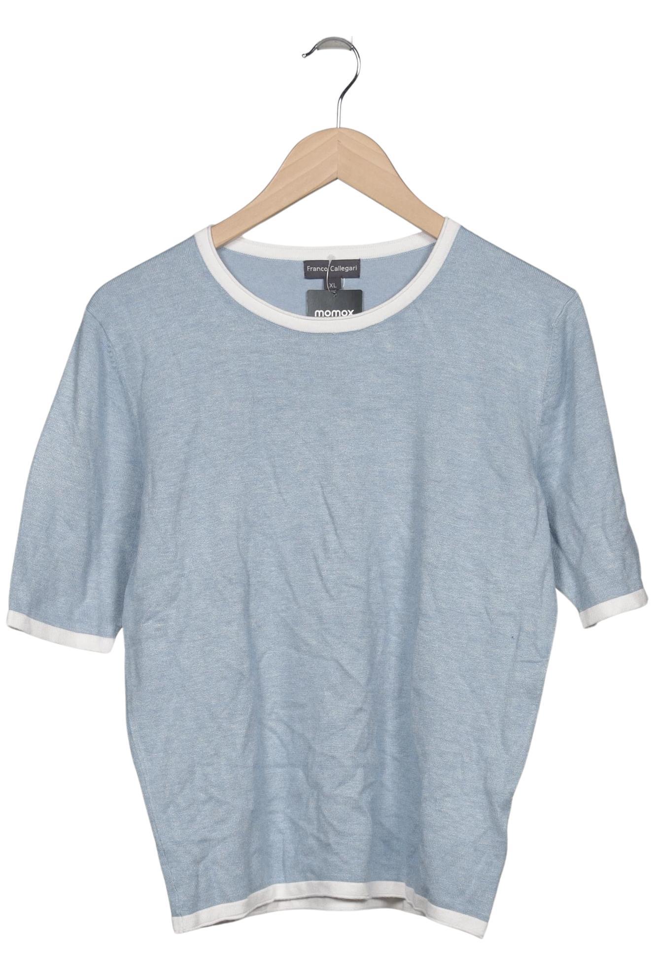

Franco Callegari Damen T-Shirt, hellblau, Gr. 44