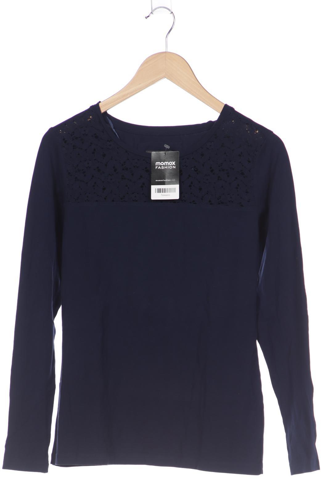 

Franco Callegari Damen Langarmshirt, marineblau, Gr. 38