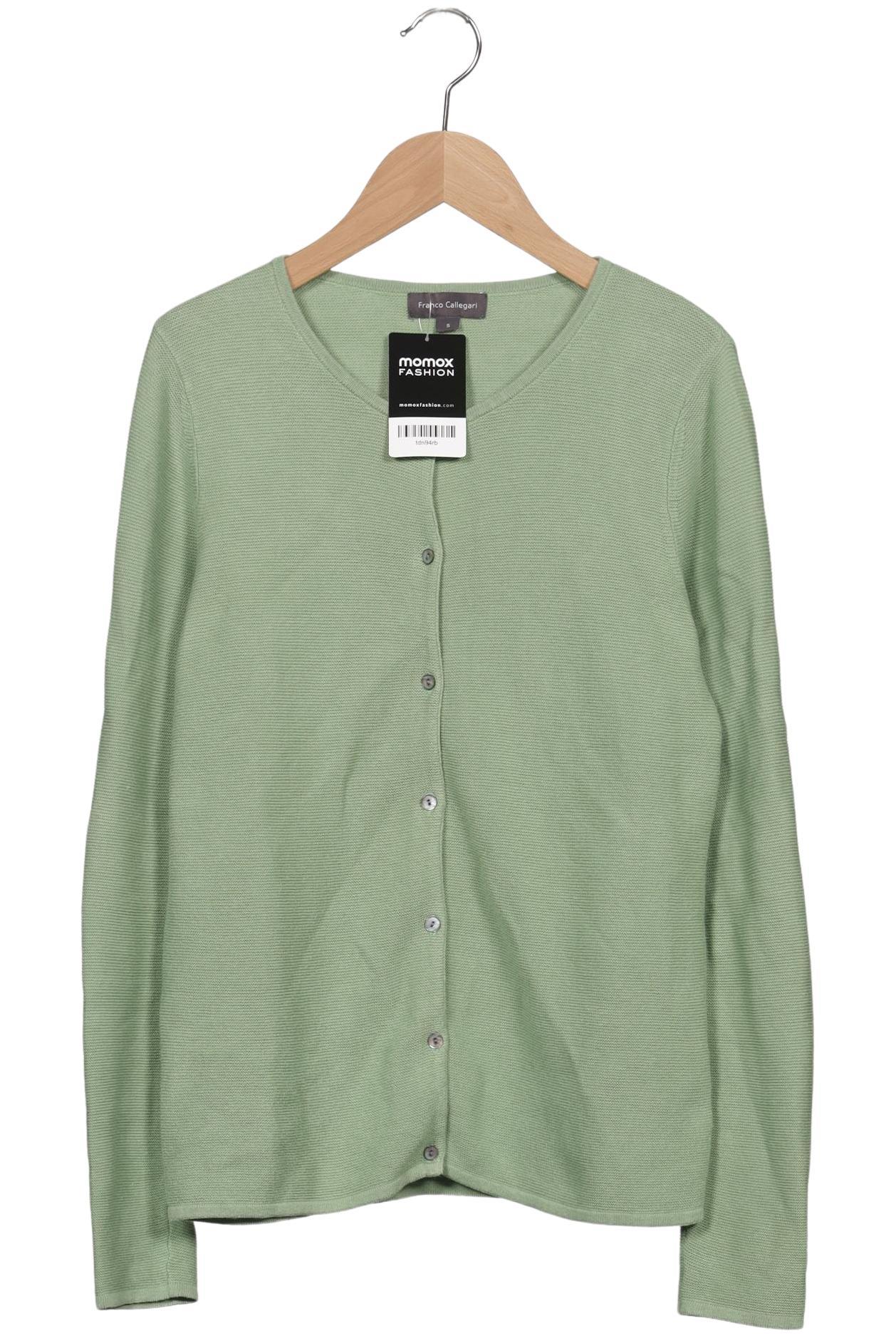 

Franco Callegari Damen Strickjacke, hellgrün, Gr. 36