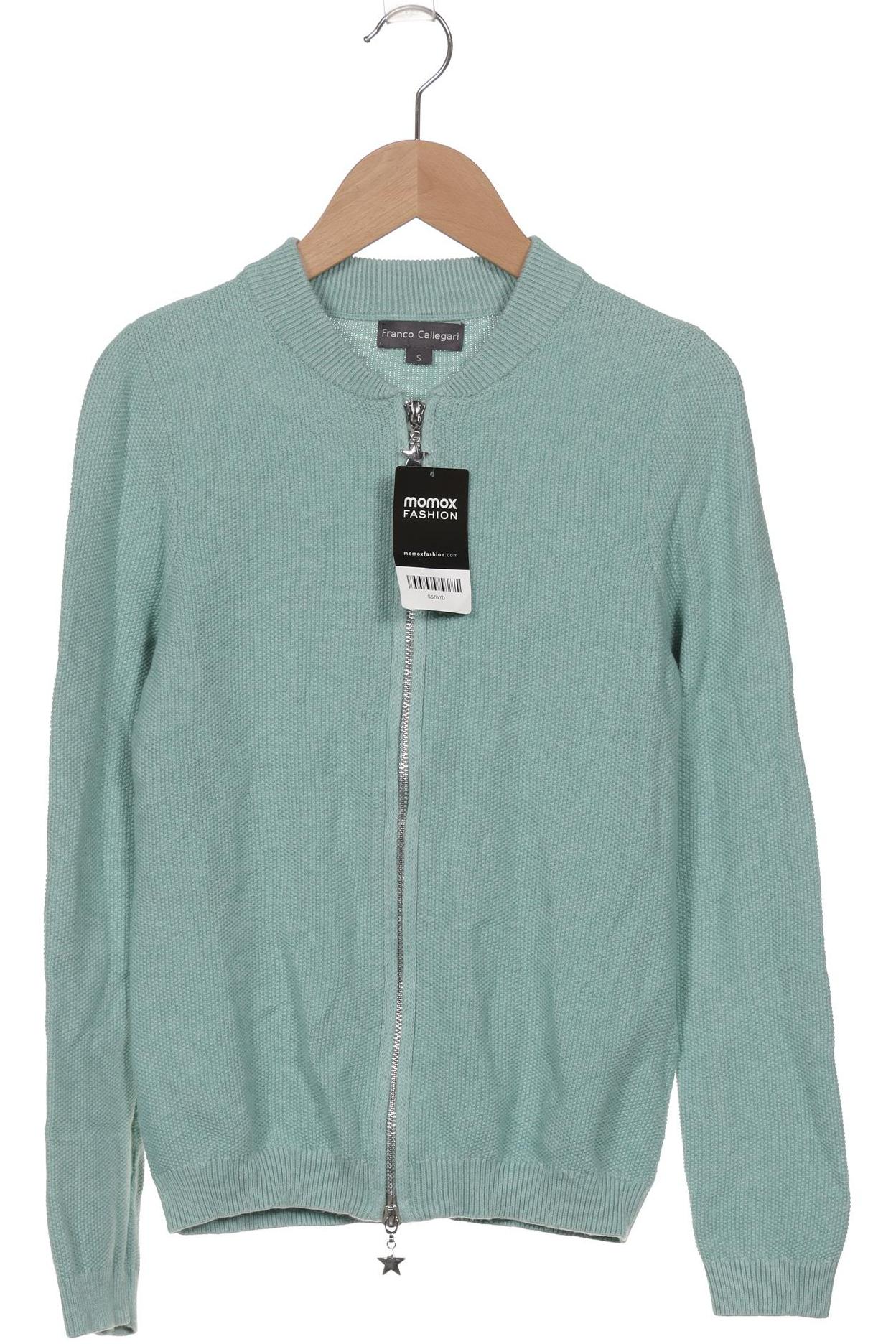 

Franco Callegari Damen Strickjacke, türkis, Gr. 36