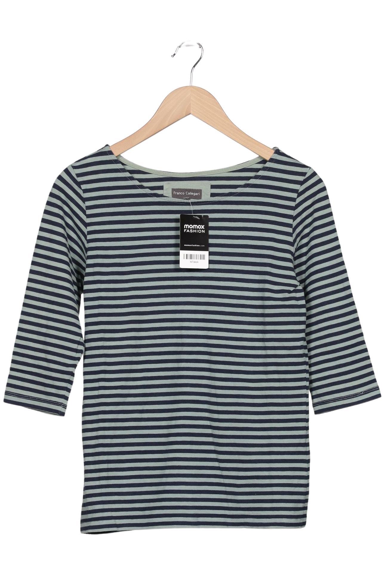 

Franco Callegari Damen T-Shirt, marineblau, Gr. 40