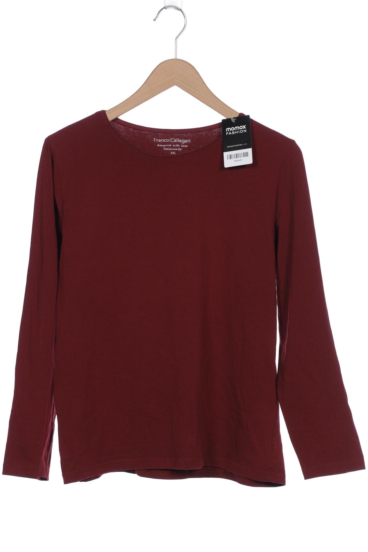 

Franco Callegari Damen Langarmshirt, bordeaux