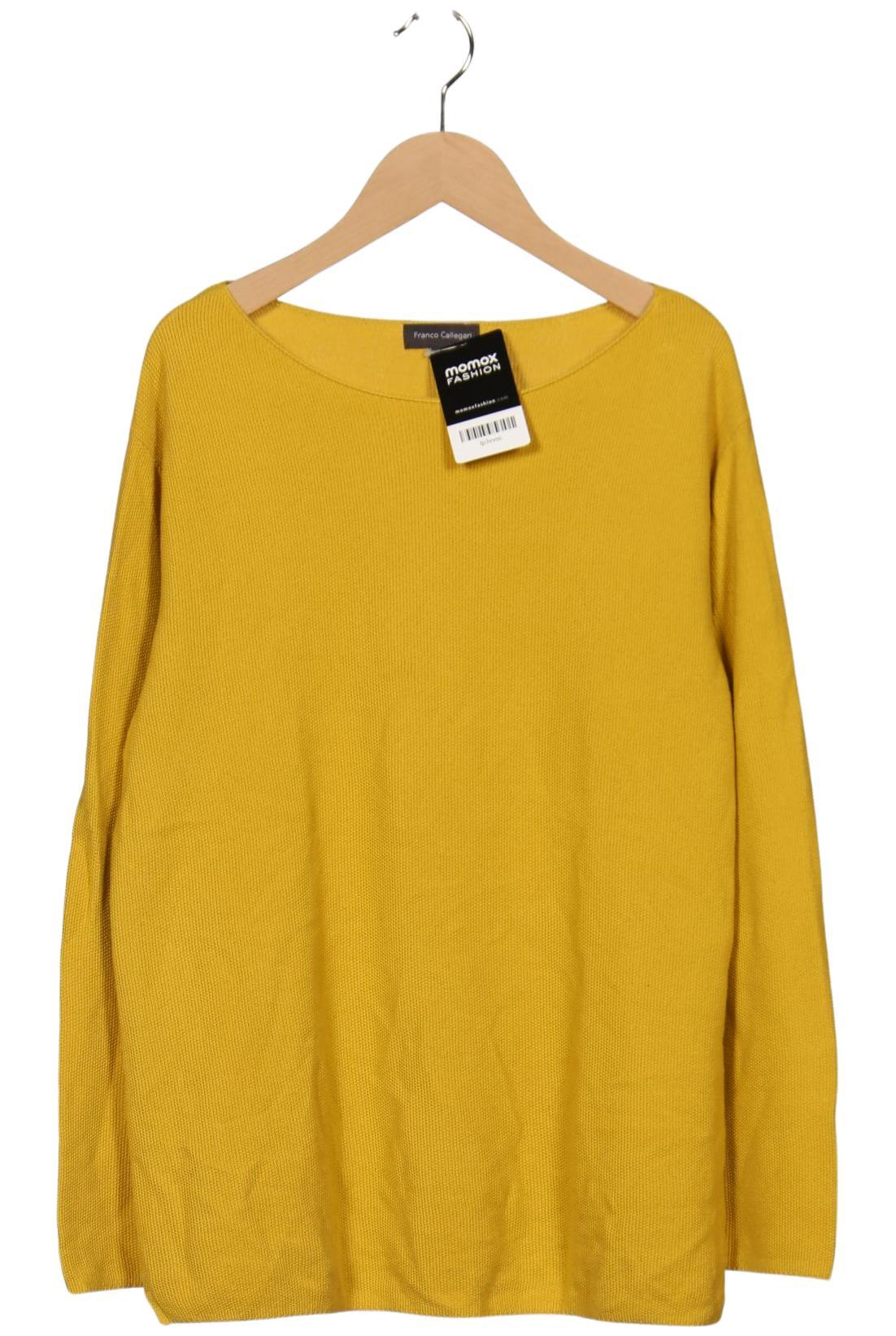 

Franco Callegari Damen Pullover, gelb, Gr. 44