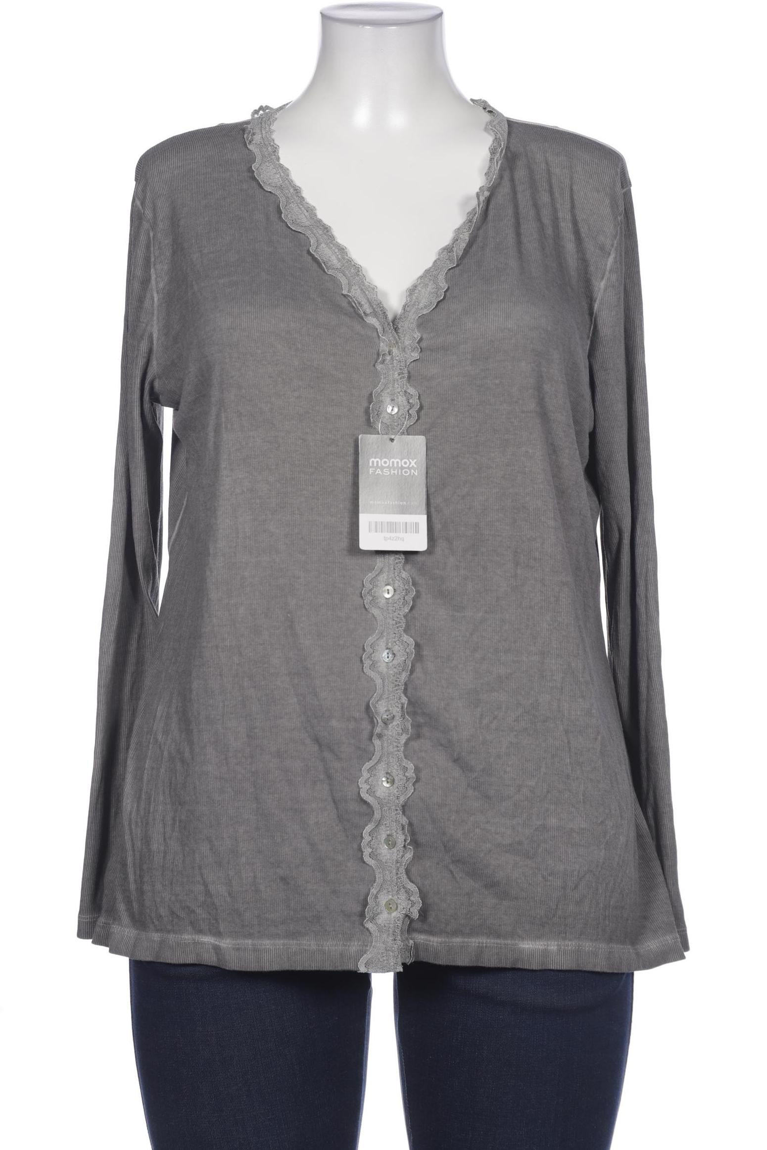 

Franco Callegari Damen Bluse, grau, Gr. 46