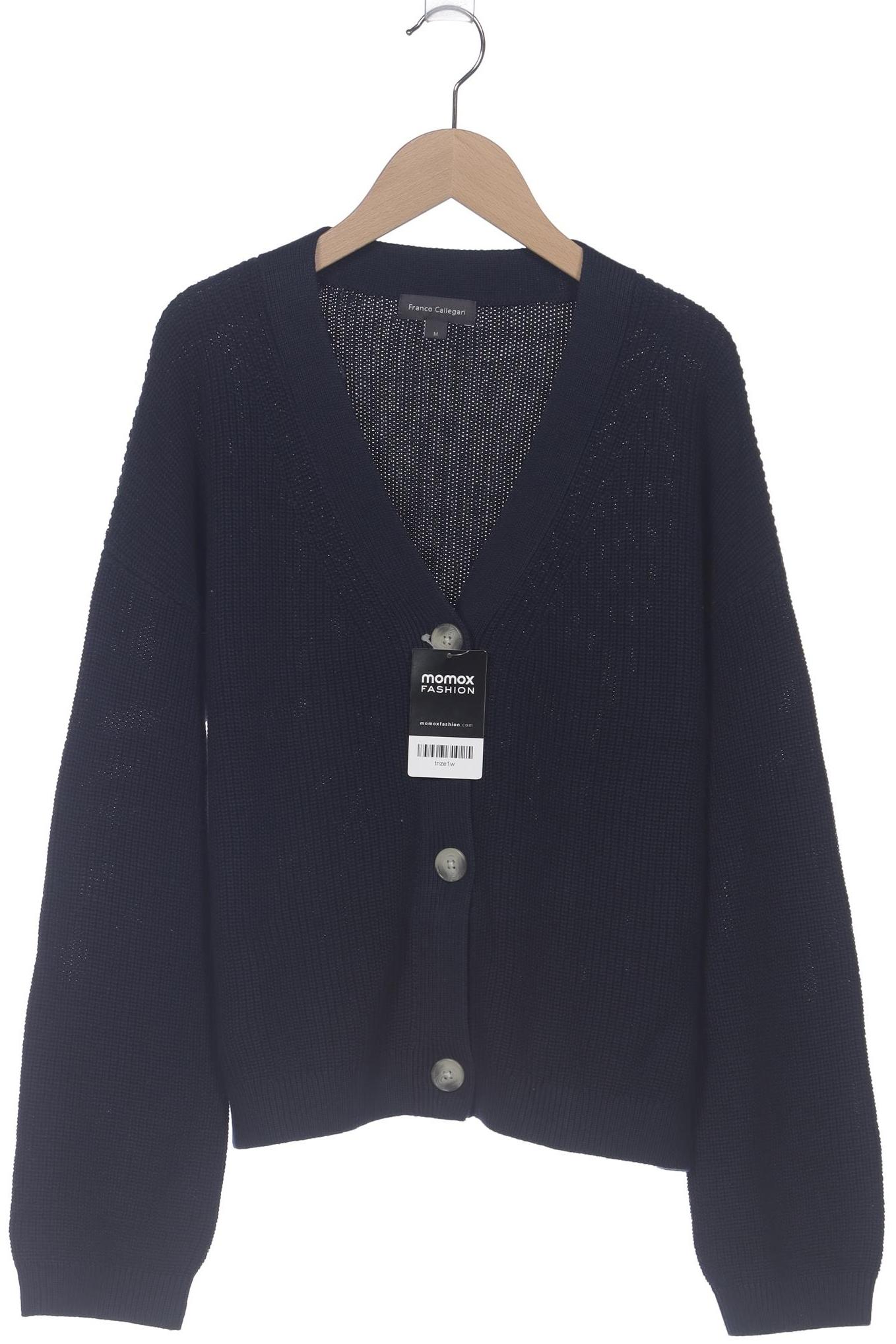 

Franco Callegari Damen Strickjacke, marineblau, Gr. 38