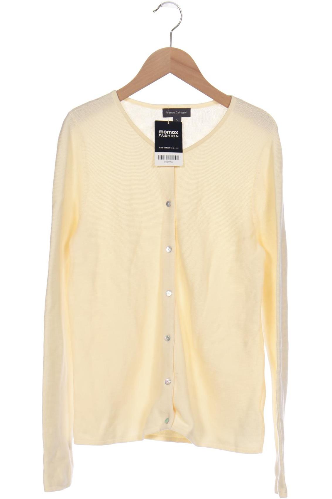 

Franco Callegari Damen Strickjacke, gelb
