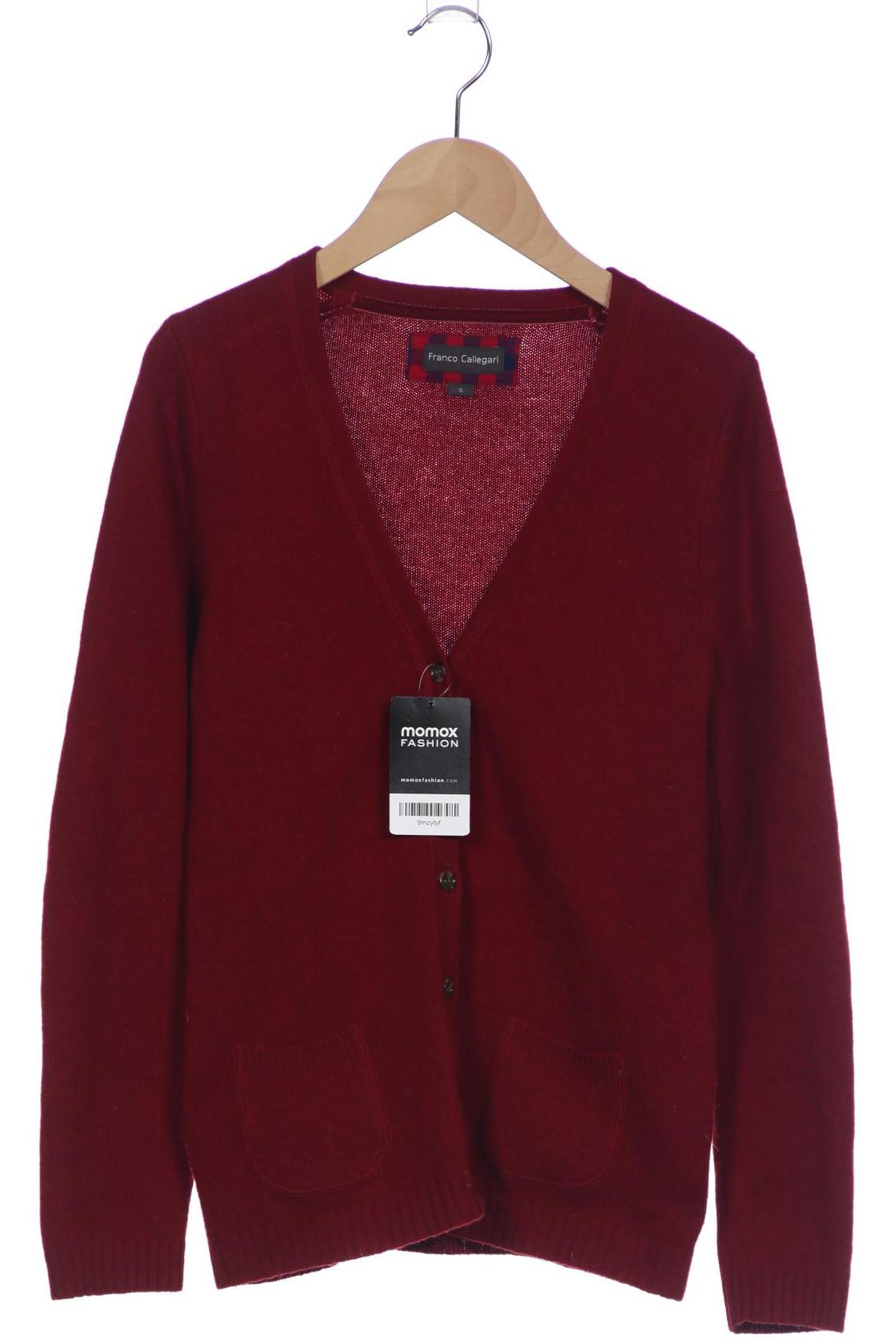 

Franco Callegari Damen Strickjacke, bordeaux, Gr. 36