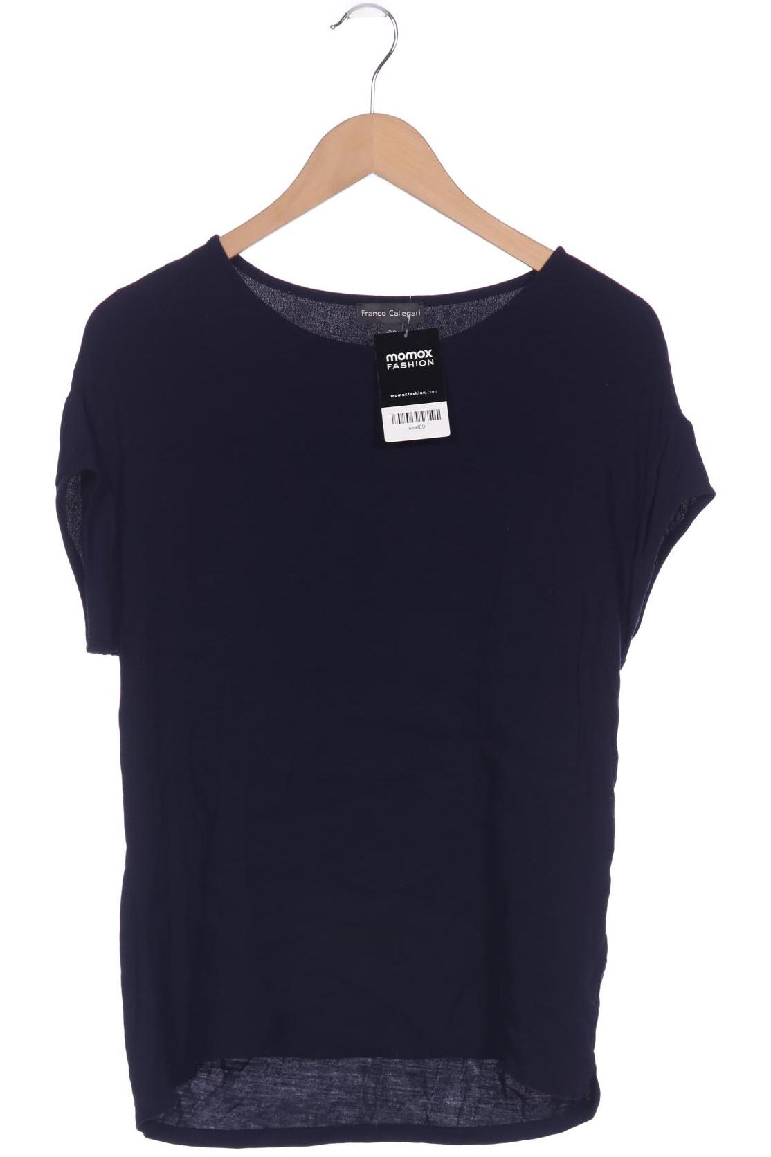 

Franco Callegari Damen T-Shirt, marineblau, Gr. 38