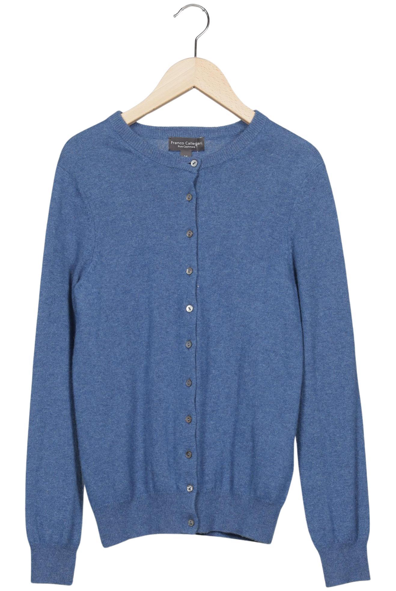 

Franco Callegari Damen Strickjacke, blau, Gr. 38
