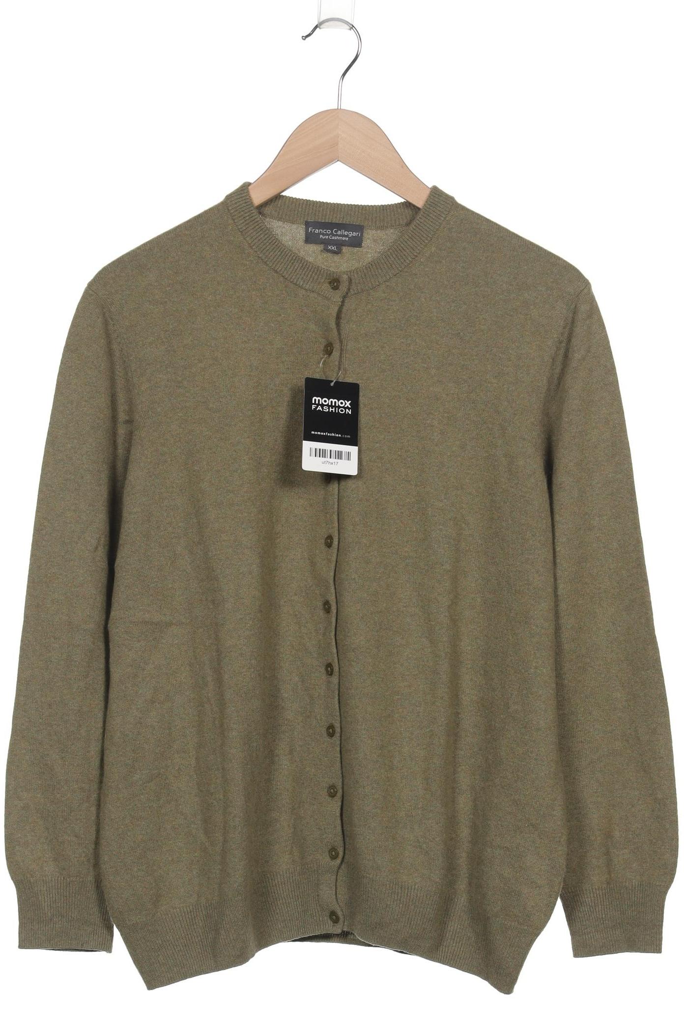 

Franco Callegari Damen Strickjacke, grün, Gr. 46