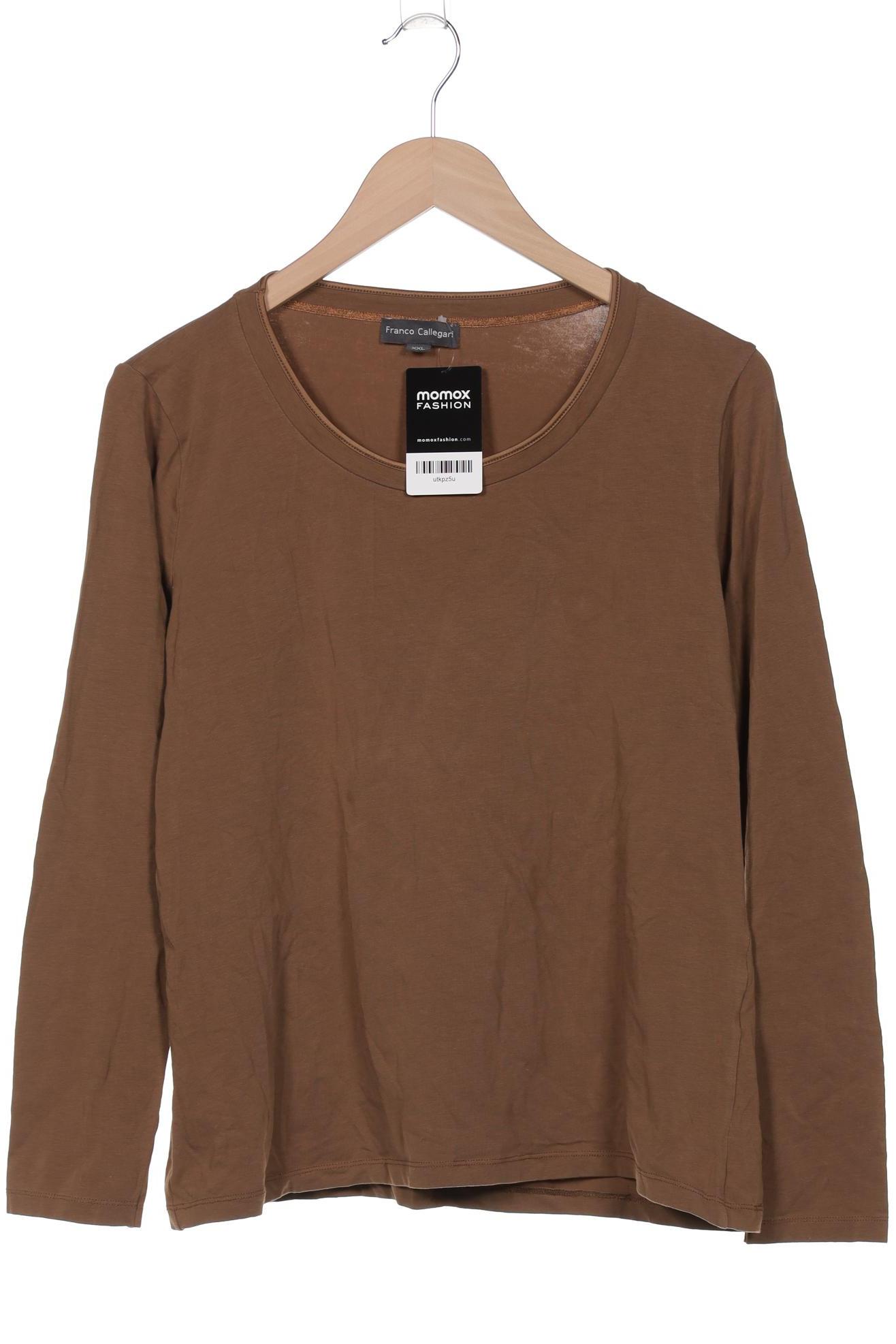 

Franco Callegari Damen Langarmshirt, braun, Gr. 46