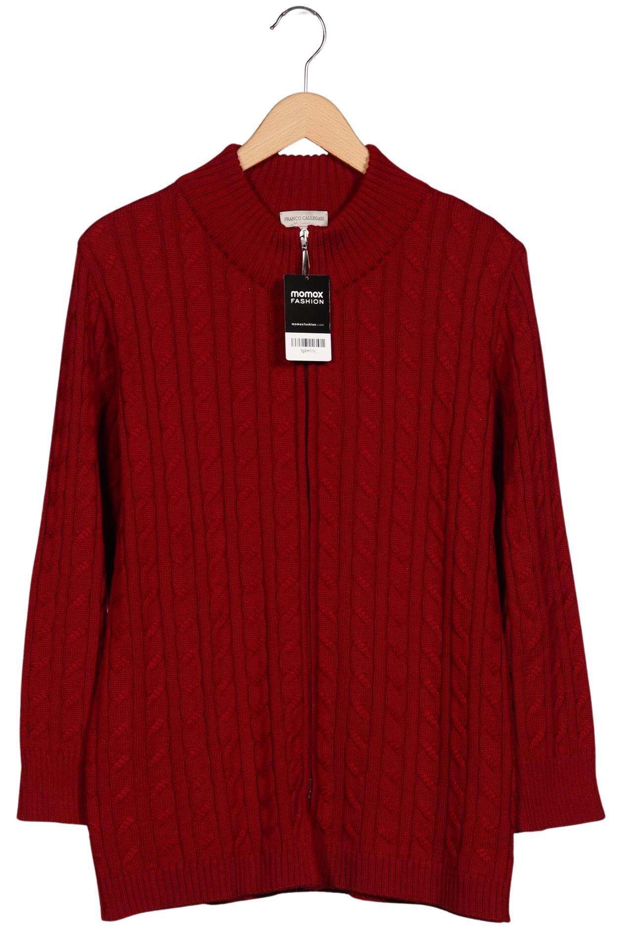 

Franco Callegari Damen Strickjacke, rot, Gr. 42